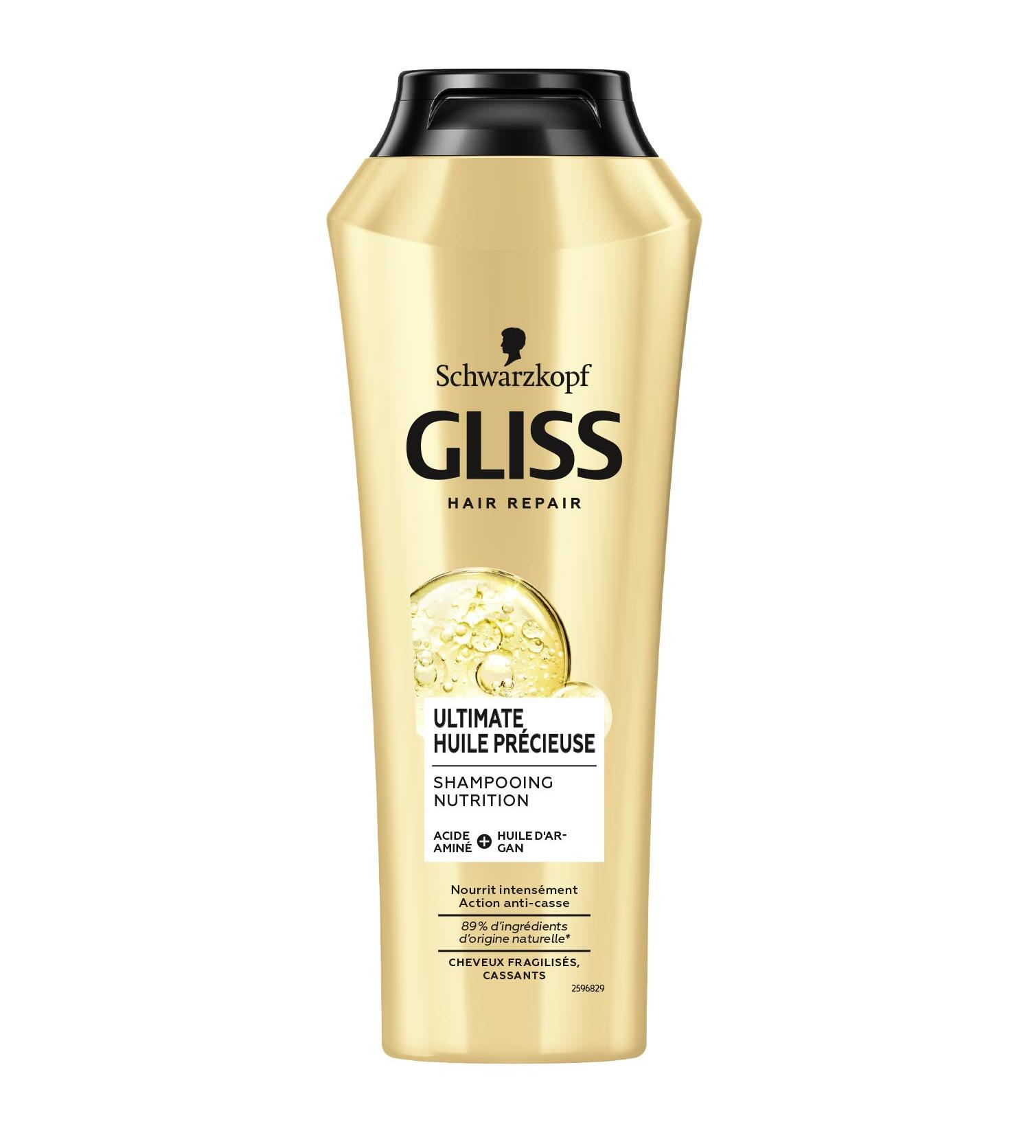 Schwarzkopf - Gliss - Shampoo - Ultimate Precious Oil Bottle 250 ml - Buy Online on GoSupps.com