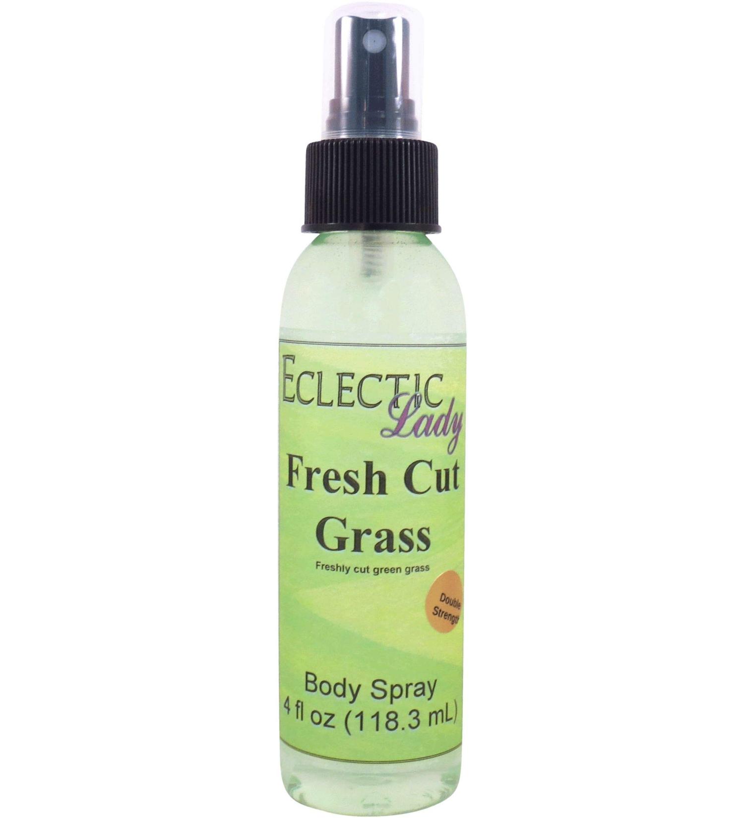 Fresh Cut Grass Body Spray (Double Strength) 4 ounces Body Mist for Women with Clean Light & Gentle Fragrance Long Lasting Perfume with Comforting Scent for Men & Women Cologne with Soft Subtle 4 Fluid Ounces (Double Strength) - Buy Online on GoSupps.com