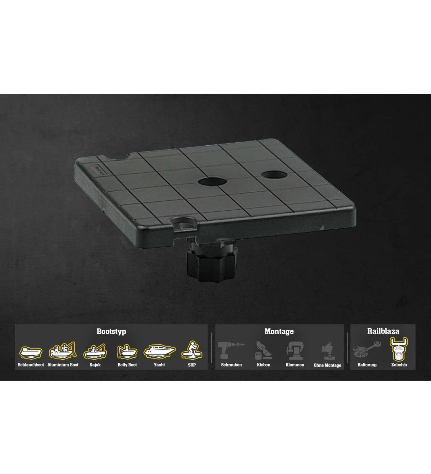 Shop Railblaza Rotating Platform Standard - Premium Quality for International Shipping | Enhance Your Experience - Buy Online on GoSupps.com