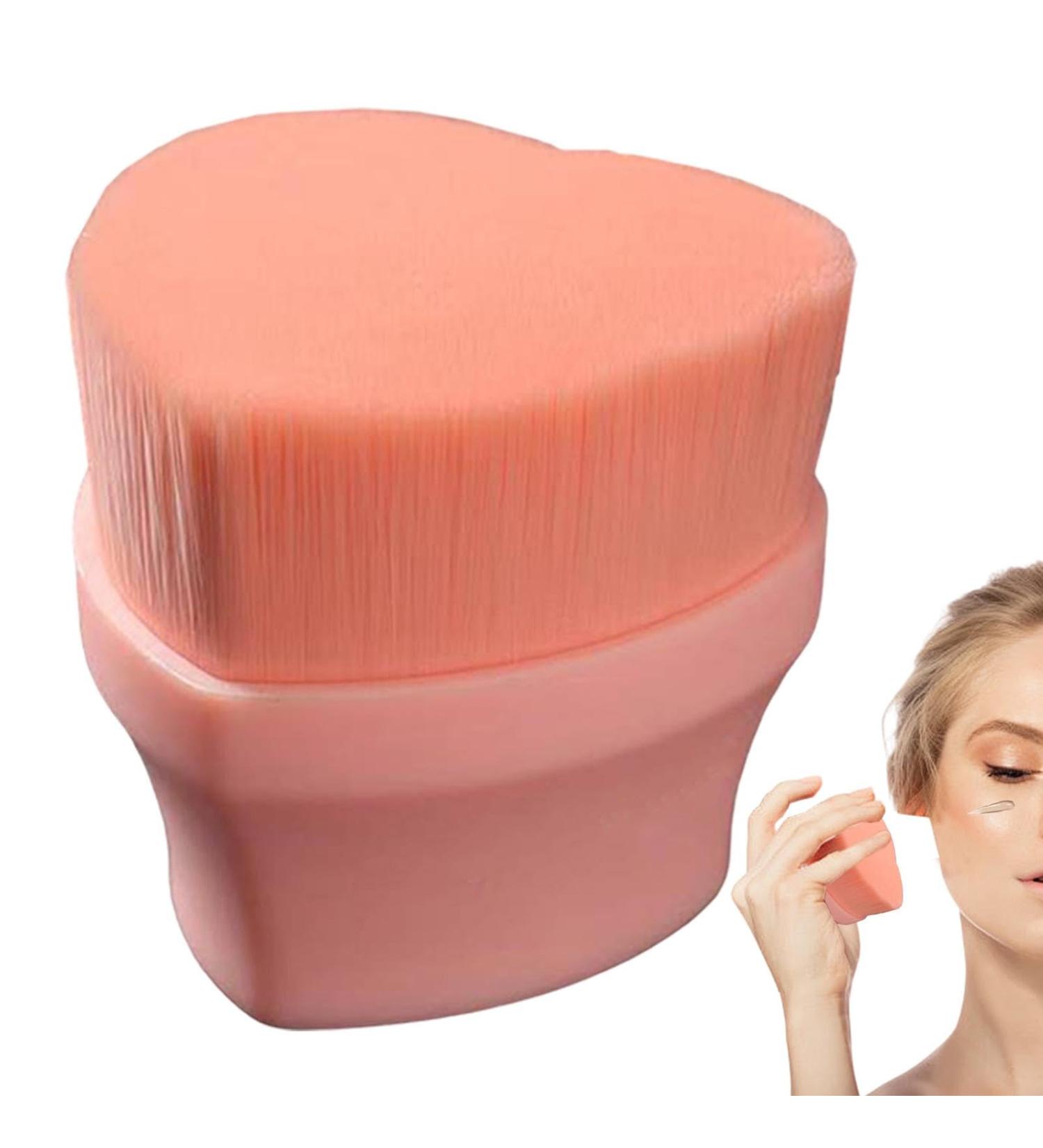Foundation Brush - Concealer Blending Applicator for Women | Cosmetics Blending Brush for Powder Liquid Concealer Cream Blush Pink - Buy Online on GoSupps.com
