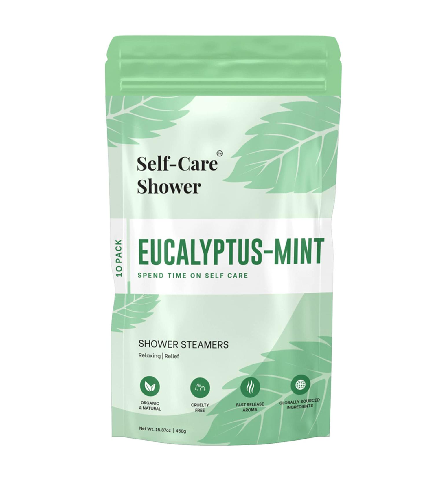 Eucalyptus Mint Aromatherapy Shower Steamers for Women - Relaxation Bath Gifts - Buy Online on GoSupps.com