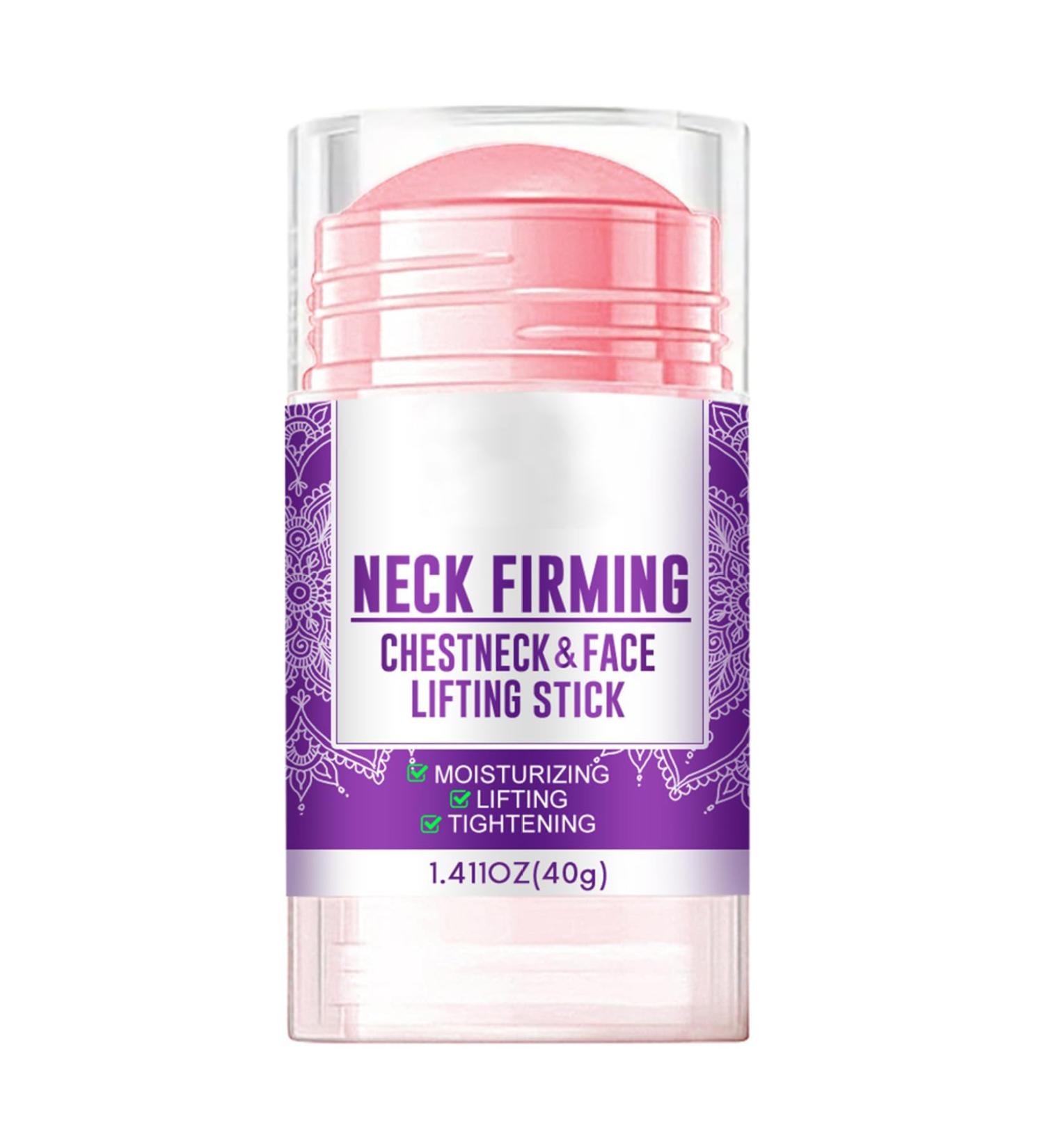 Neck Lifting Stick for Women Firming Tightening Cream Hydrating Moisturizer Nourishing Beauty Care Tool Long Lasting Portable 1Pc Purple One Size One Size Purple - Buy Online on GoSupps.com