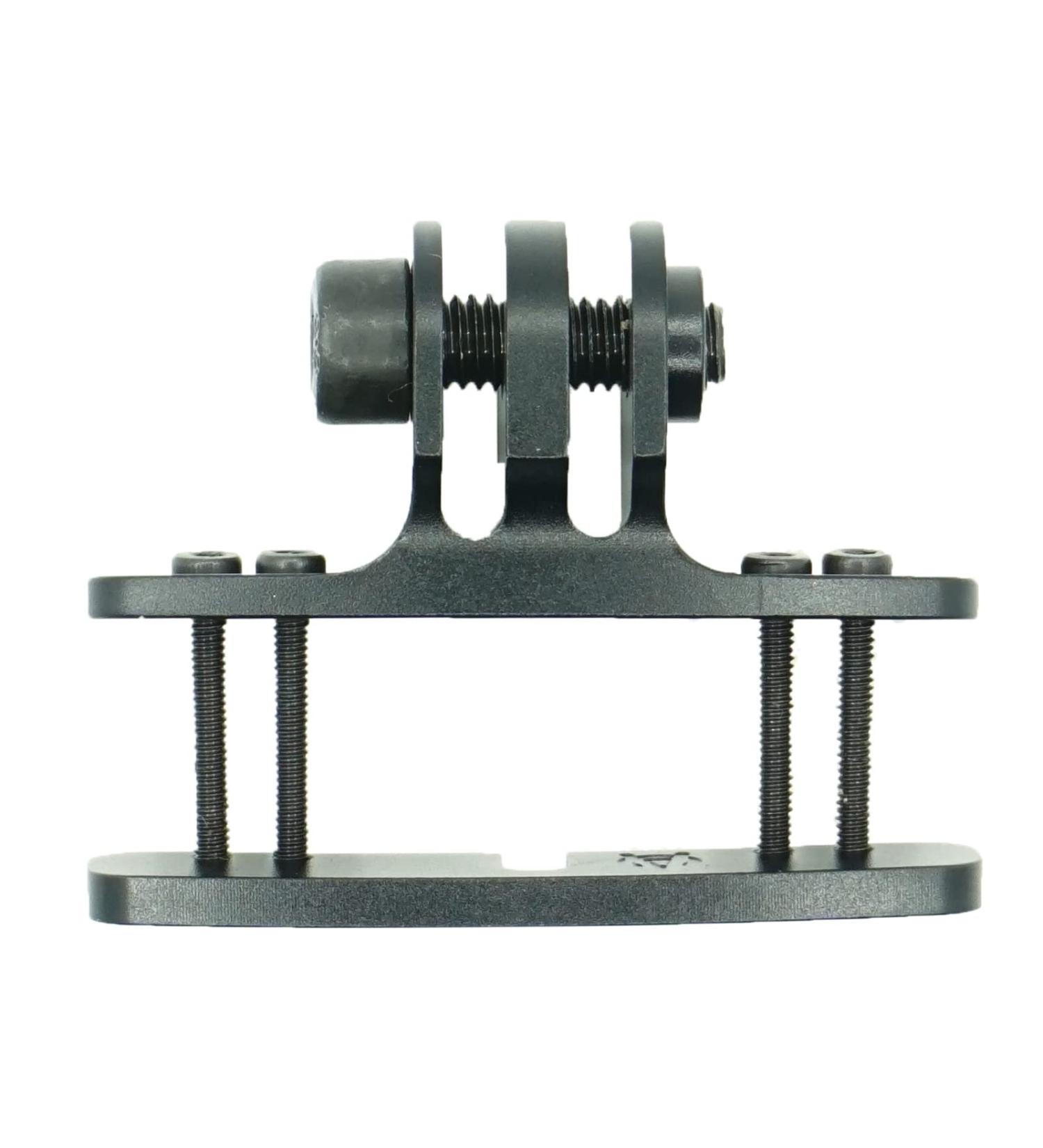 LYHgogo Paintball Mask Mount Clamps | Aluminum GoPro Connector Adapter for i4 i5 EVS Helmets - Black - Buy Online on GoSupps.com