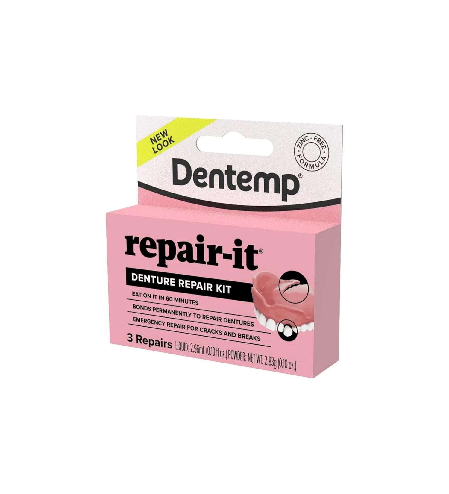 D.O.C. Repair-It Denture Repair Kit 3 ea - Pack of 5 - Buy Online on GoSupps.com