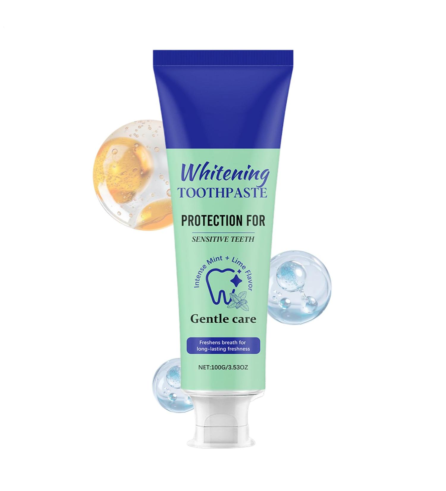 Intensive Cleaning Toothpaste | Gum Cleansing Toothpaste 100g Net Household Product For Office Travel After Meals Outdoors Hotel Home Bathroom Shower - Buy Online on GoSupps.com