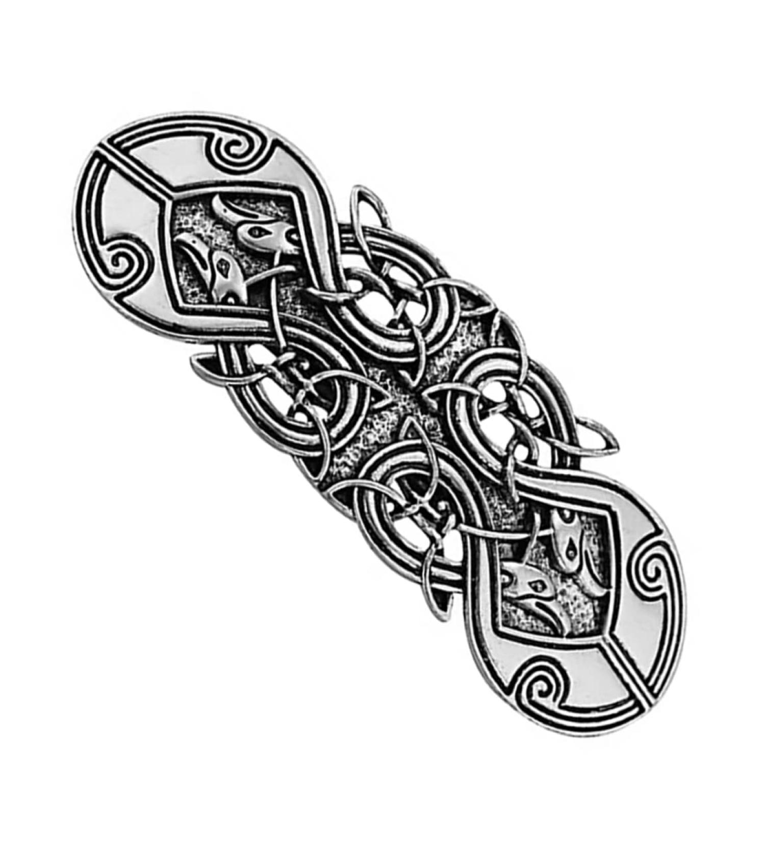 Hairpin Vintage Hair Clip Knot Hair Pins Hollow Alloy Silver Hair Accessories for Women Girls - Buy Online on GoSupps.com