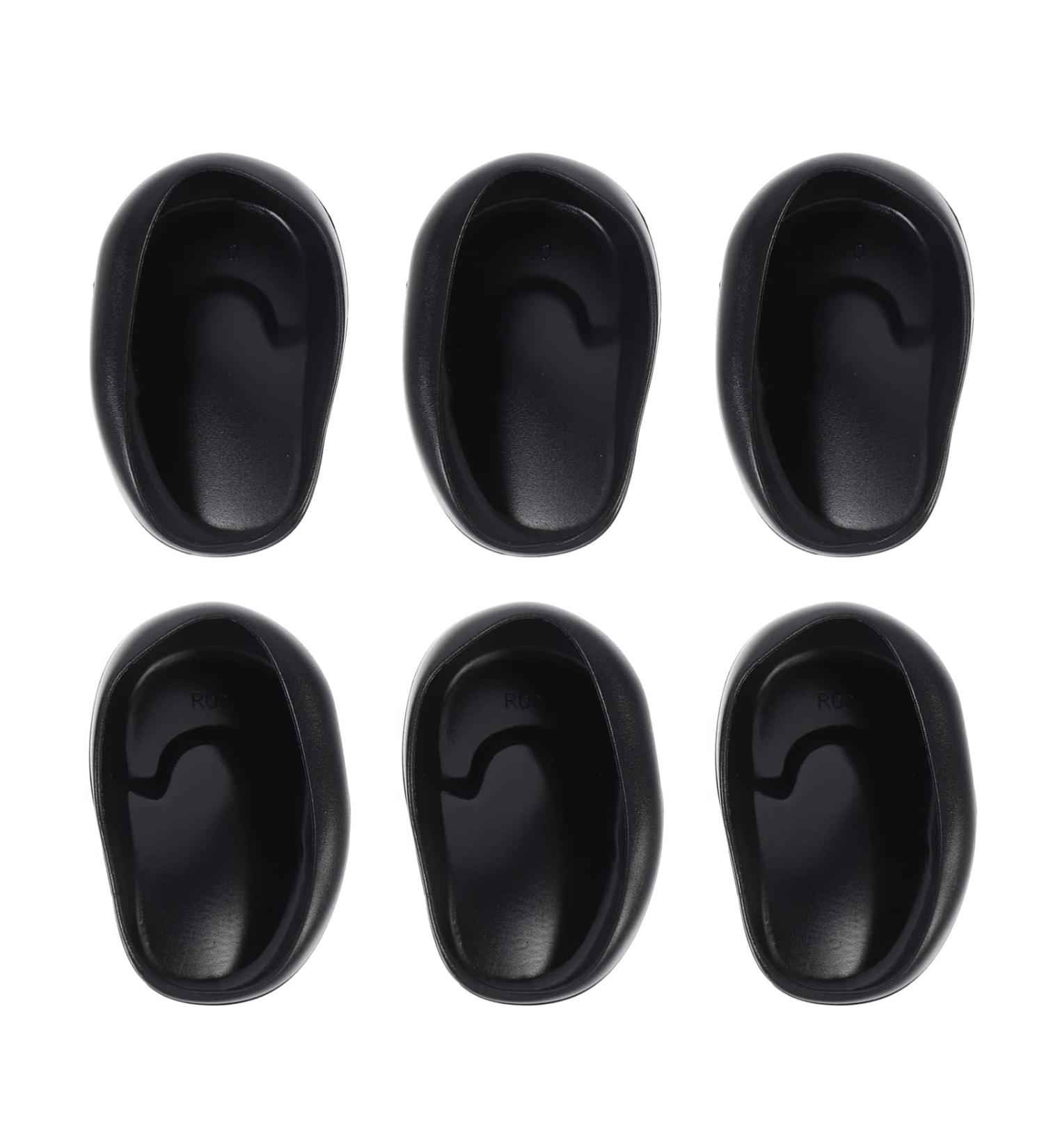 Beavorty 6PCS Hair Styling Ear Protectors Silicone Hair Dye Hair Coloring Shield for Salon Styling - Buy Online on GoSupps.com