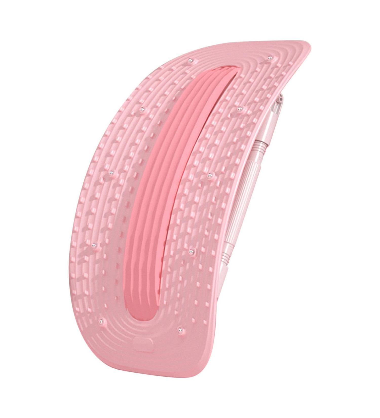 Multi-Stage Lumbar Support & Spine Cracker | Back Extensor for Scoliosis Relief | Magnetic Massage Device - Buy Online on GoSupps.com