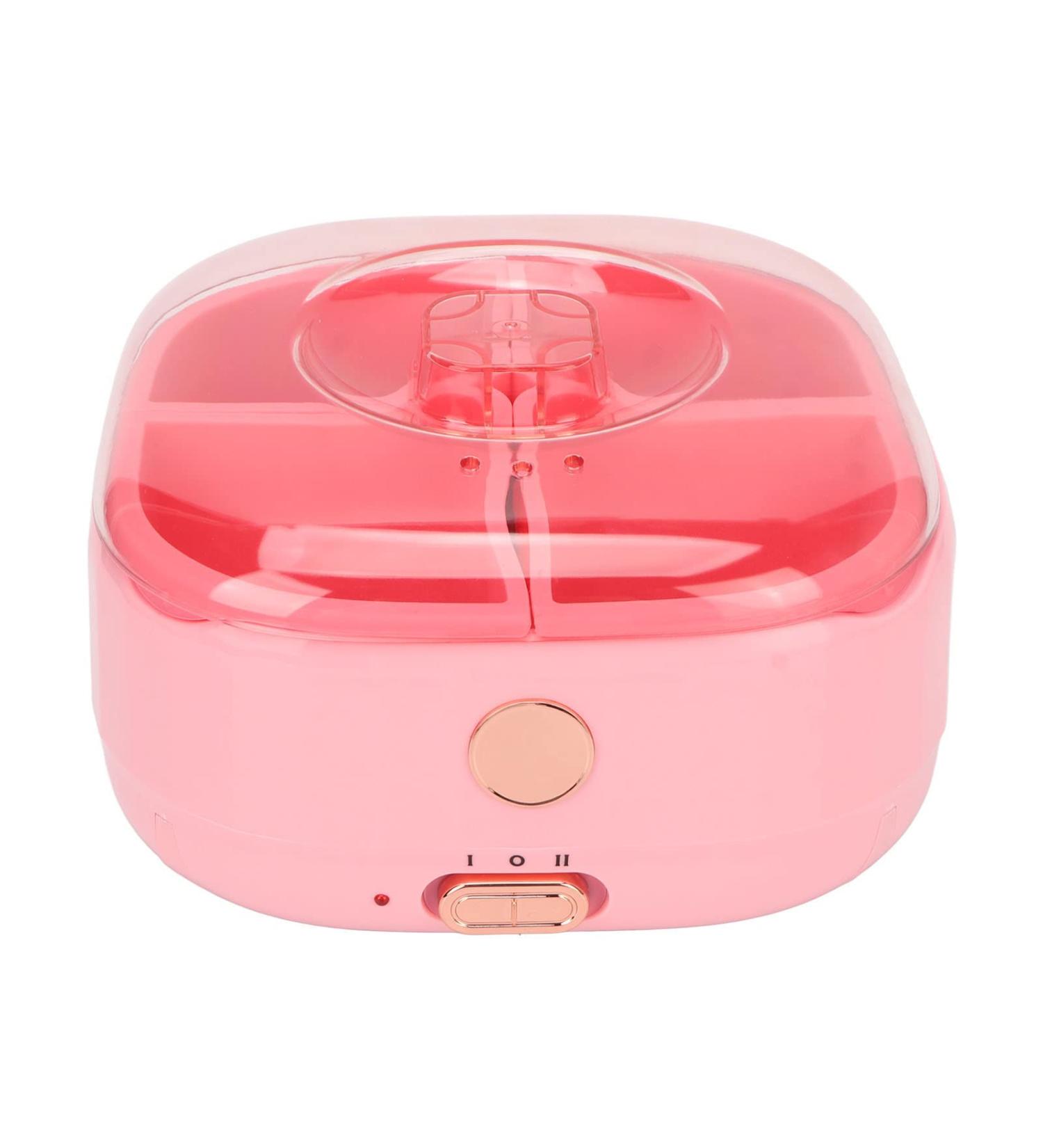 Electric Wax Heater with Transparent Lid - Easy to Clean 4 Grids | Best for Home Use & International Shipping - Buy Online on GoSupps.com