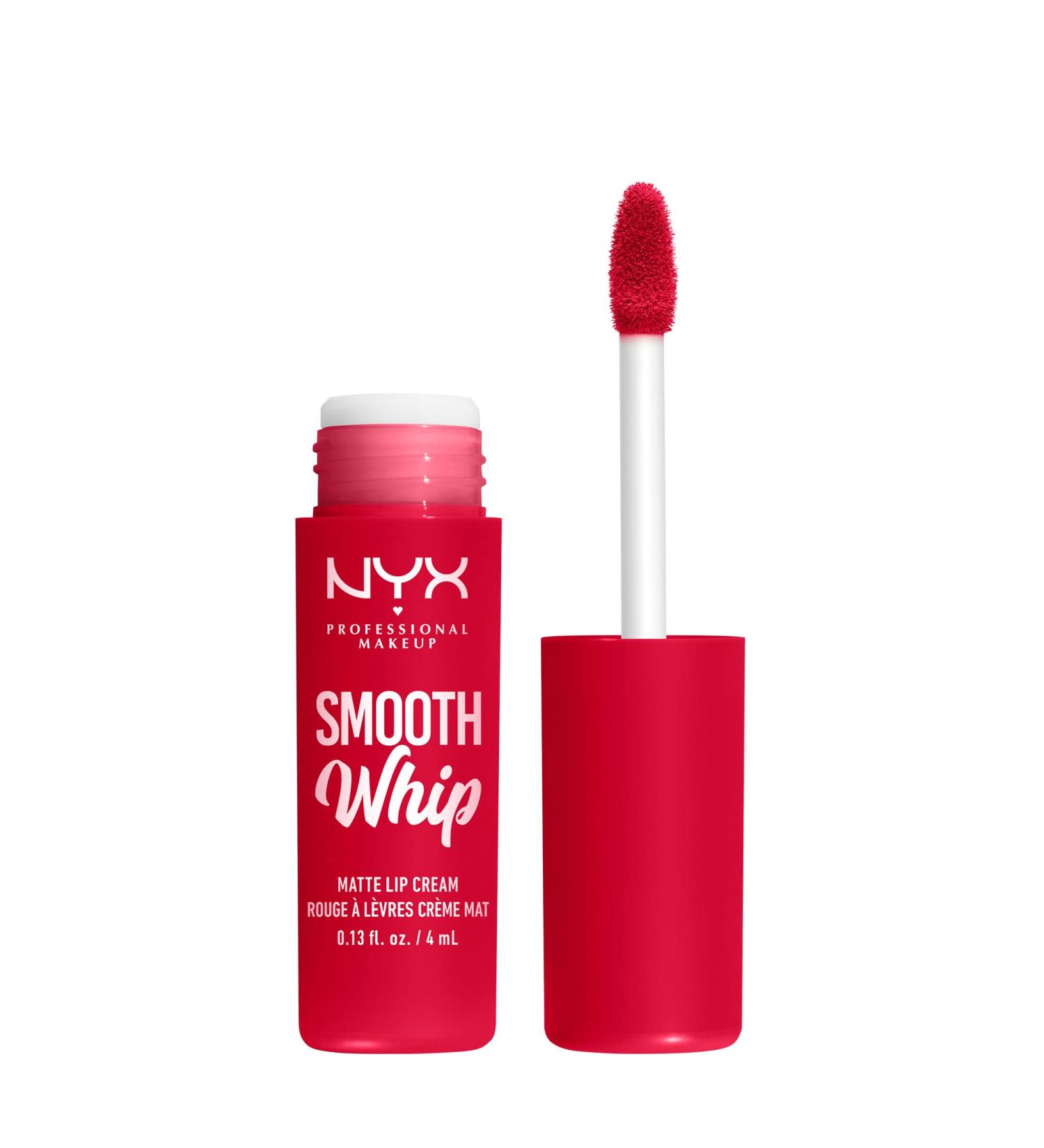 NYX Smooth Whip Matte Lip Cream - Cherry Cr me: Long-Lasting Vegan Liquid Lipstick - Buy Online on GoSupps.com
