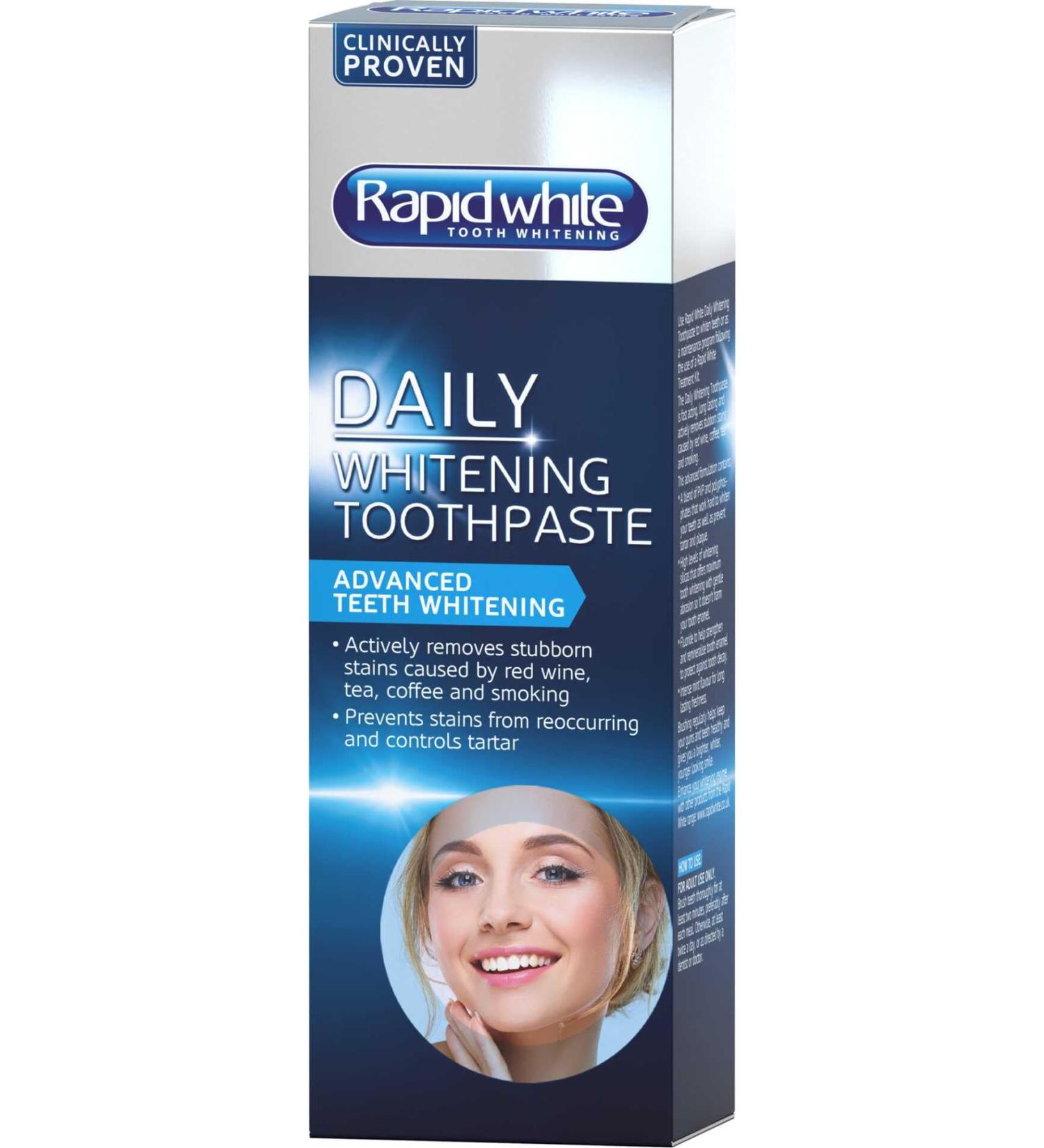 Whitening Toothpaste Mint Flavor - Buy Online on GoSupps.com