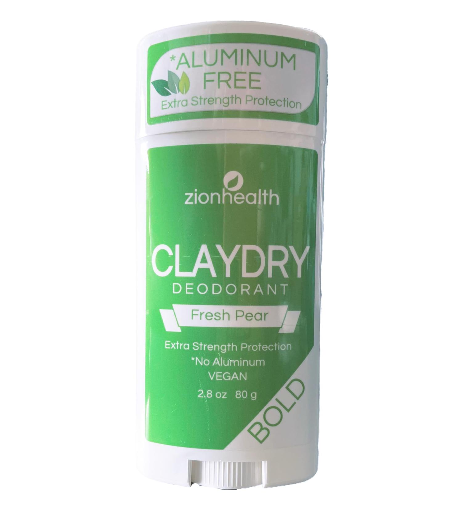 Clay Dry Bold Deodorant Stick 2.8 OZ Fresh Pear 0.1 Ounce (Pack of 1)