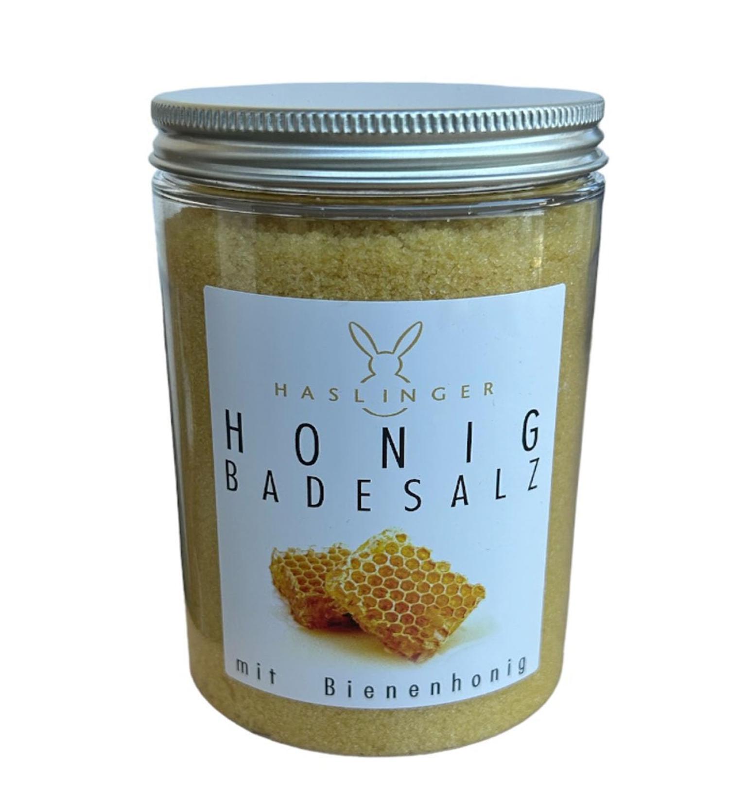 Honey bathing salt 450 gr