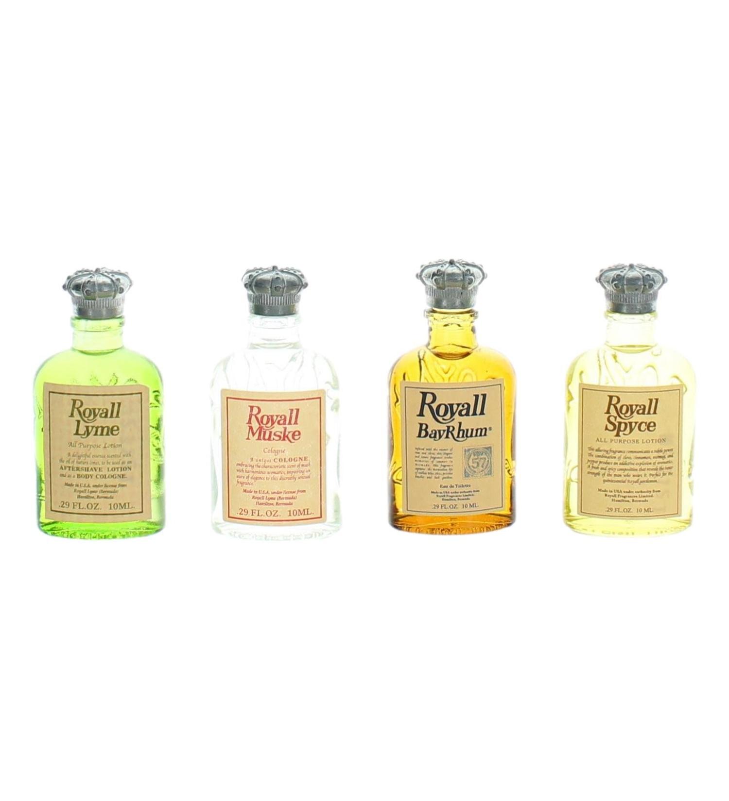 Royall Lyme Bermuda Collection by Royall Fragrances 4 Piece Mini Variety Set men - Buy Online on GoSupps.com