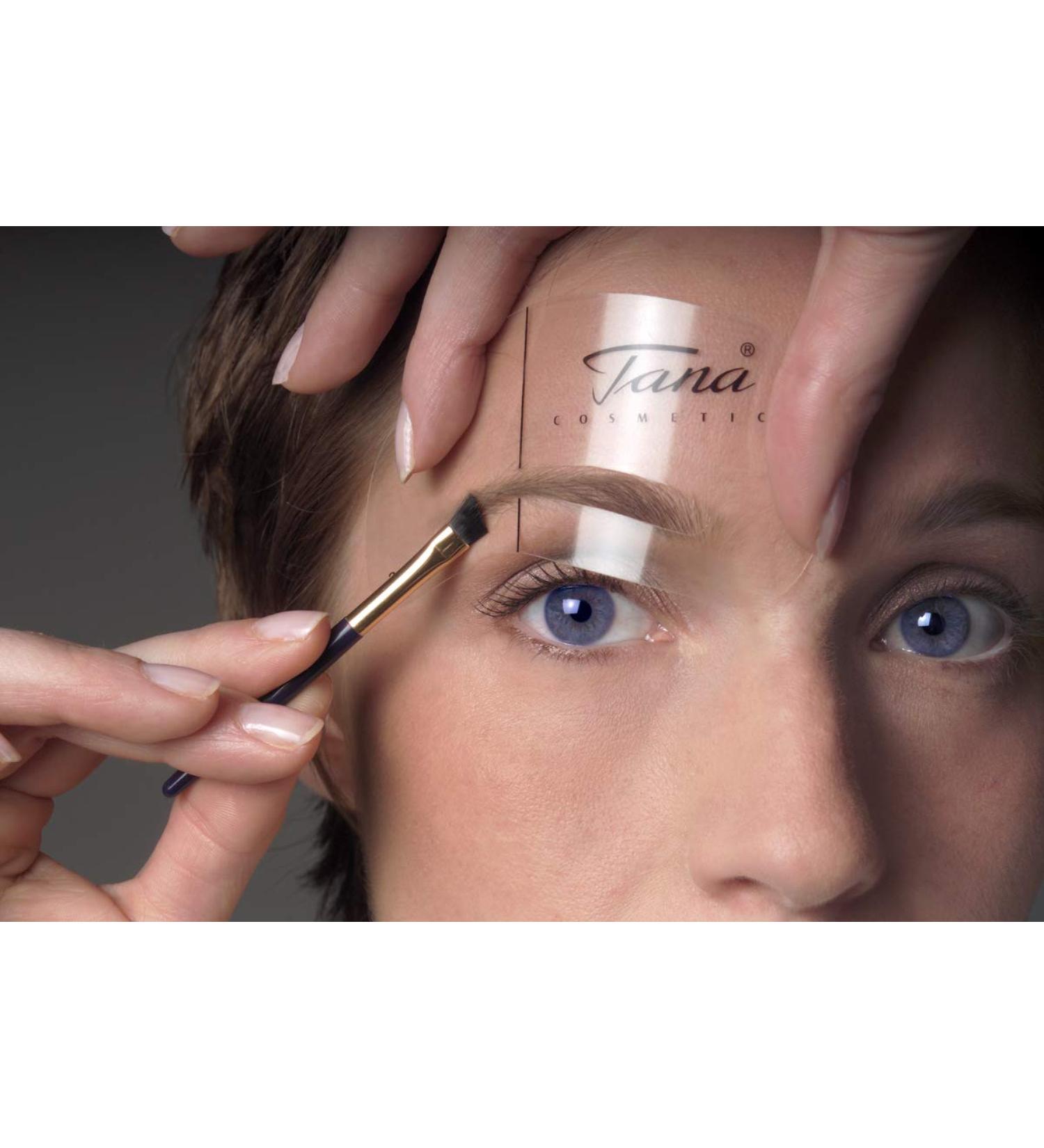 TANA Star-Brow Eyebrow Stencil Set Various Shapes Easy Application - 6 Pieces