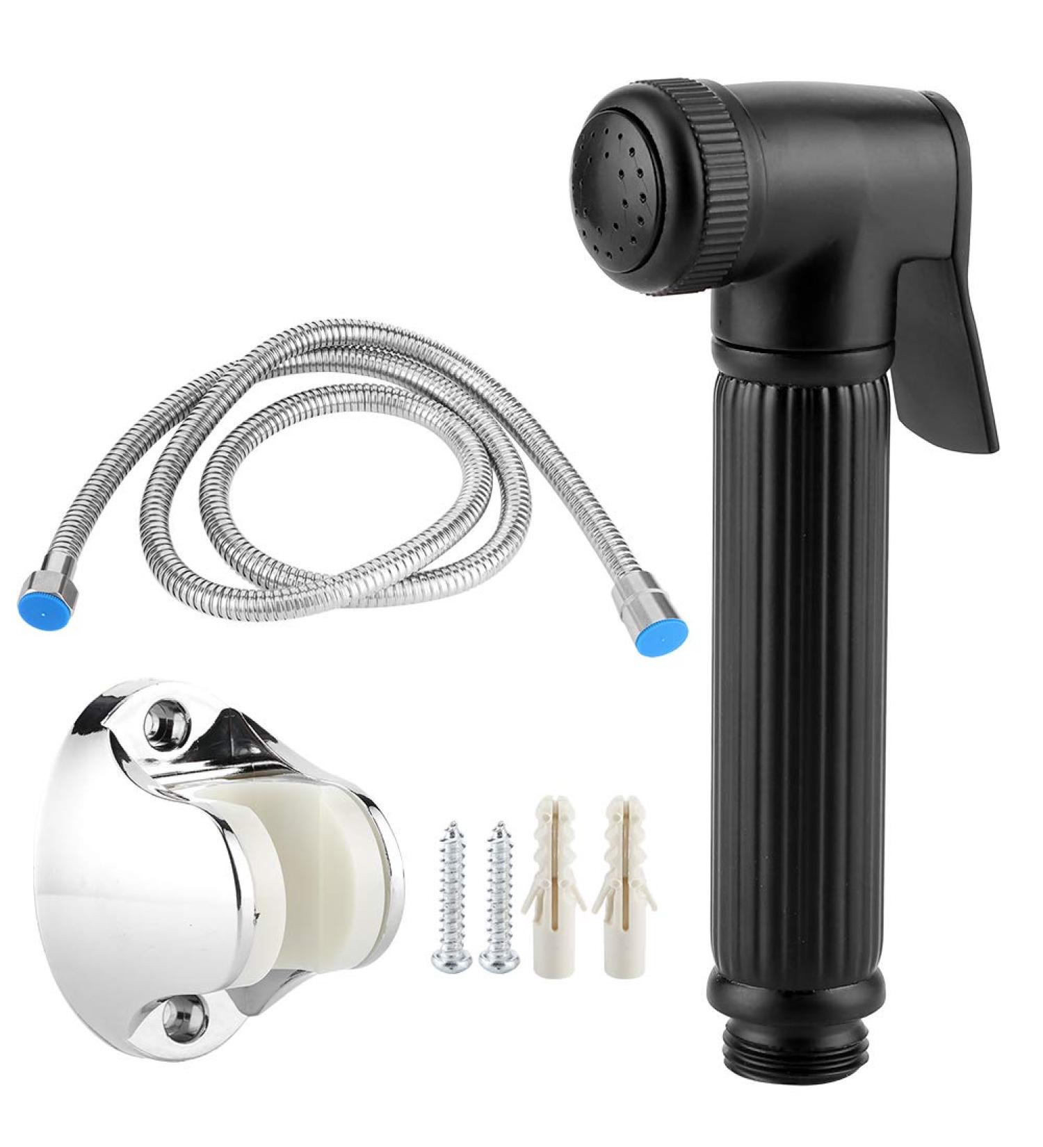 Premium Bidet Sprayer Set - G1/5.1cm Handheld Copper Toilet Bidet Kit & Hose Holder - Perfect Bathroom Accessories for a Luxurious Clean - Buy Online on GoSupps.com
