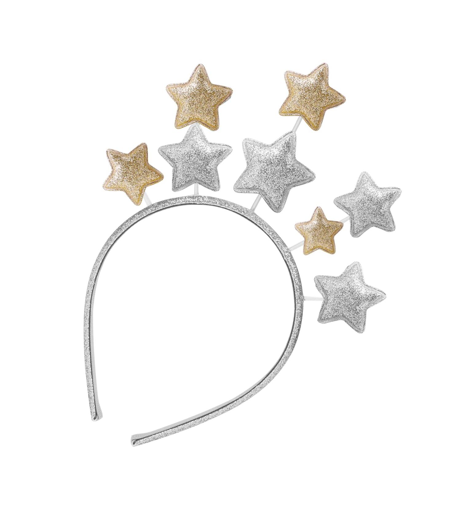 WLLHYF Glitter Star Headband - Birthday Hair Accessories for Women, Kids & Adults (1pcs-Gold) - Buy Online on GoSupps.com