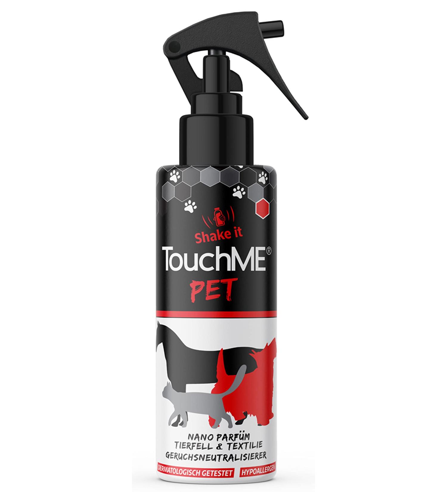 TouchMe Odor Remover Spray for Pets | Freshen Dog Beds & Cat Baskets | Fur Care for Dogs Cats & Horses | 200ml Fruity | International Shipping - Buy Online on GoSupps.com