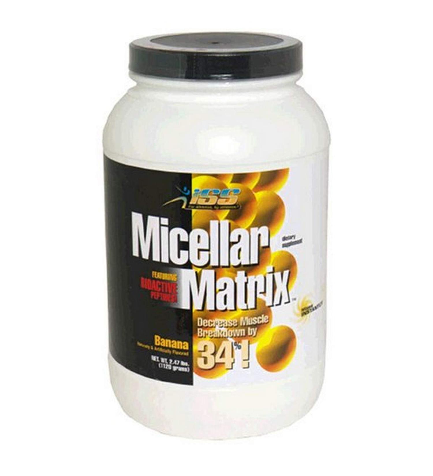 ISS Micellar Matrix Banana 2.47-Pound Plastic Jar