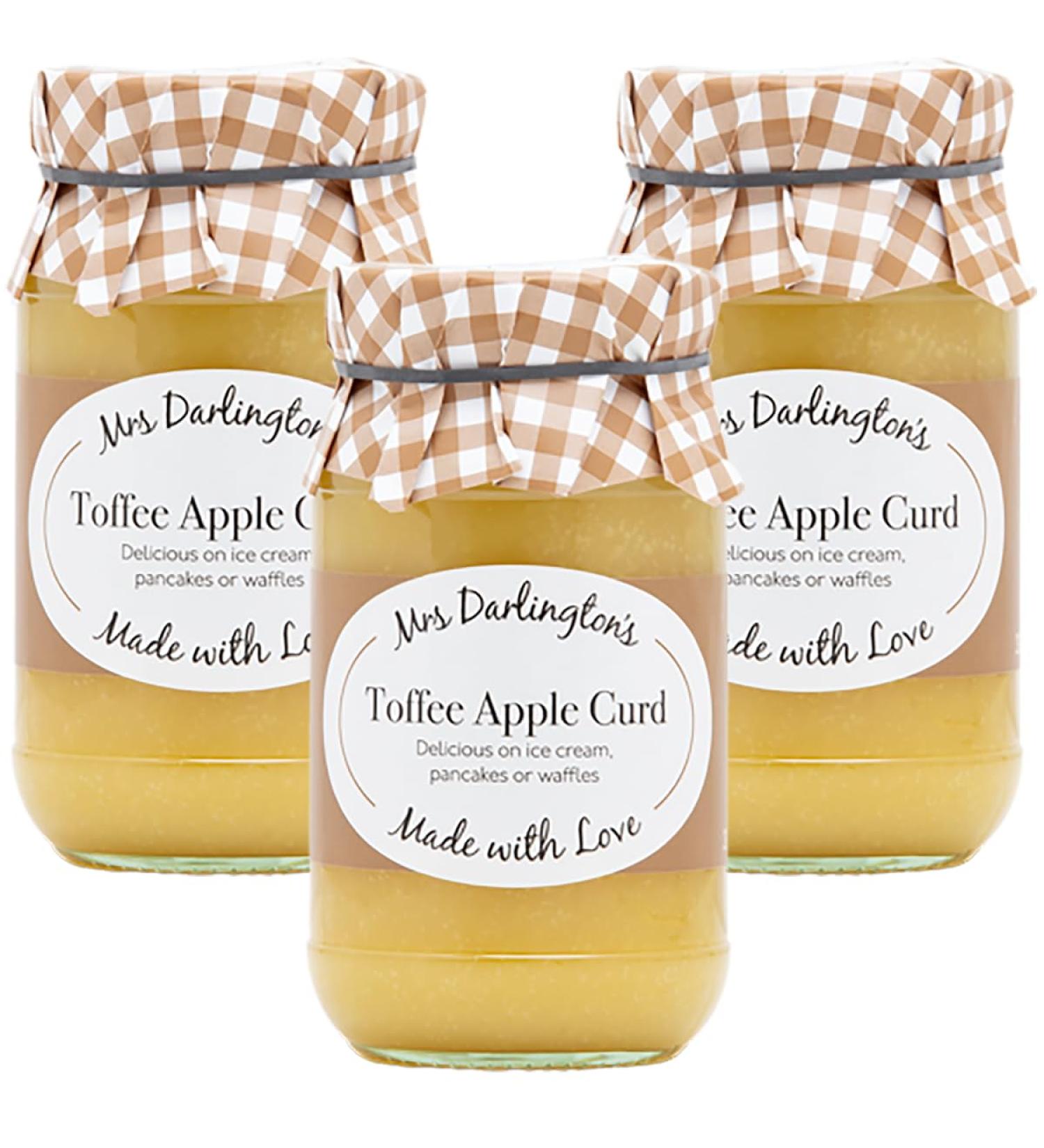 Mrs Darlington's Toffee Apple Curd - 320g - Pack of 3
