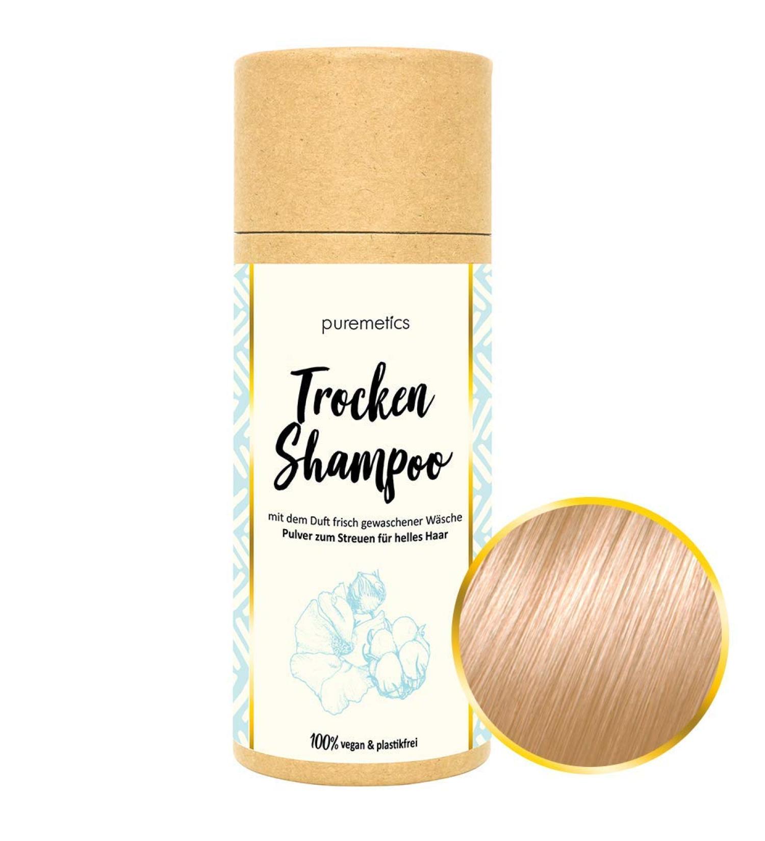 puremetics dry shampoo "Cotton" (for light hair)
