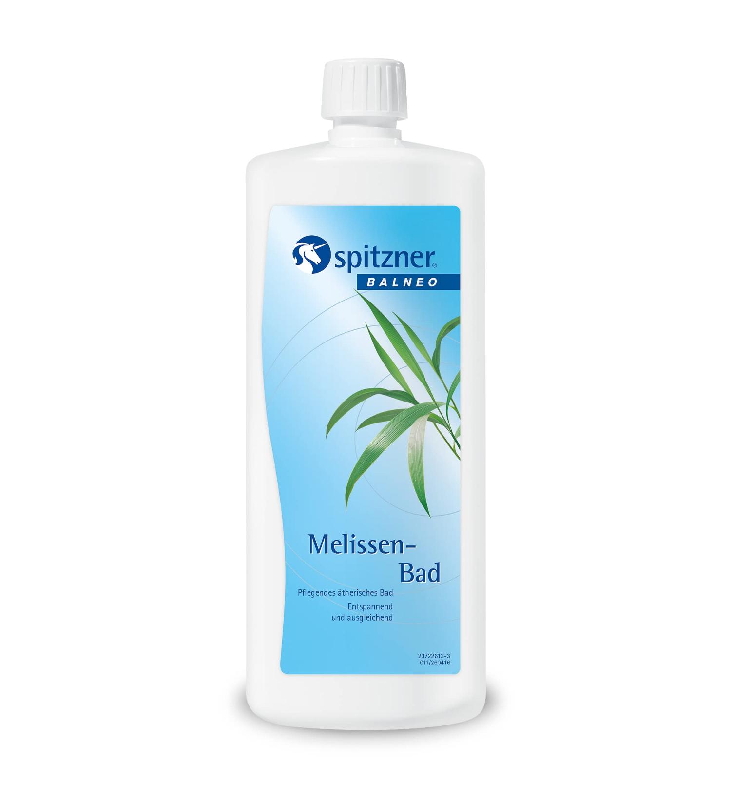 Spitzner Health Bath Lemon Balm 1000 ml - Calming Bath Additive with Lemon Balm Extract | International Shipping Available - Buy Online on GoSupps.com