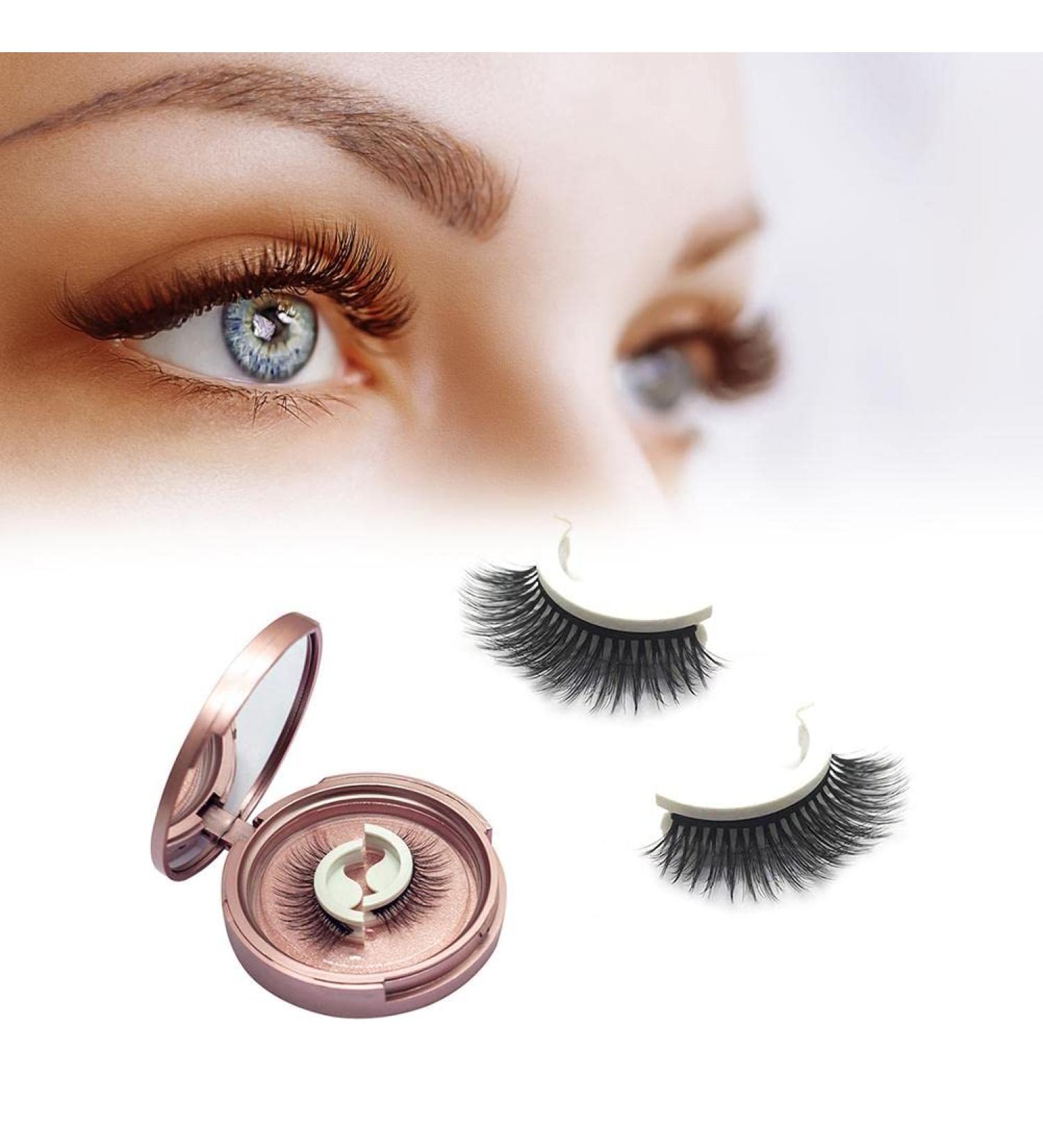 Shop Reusable Self Adhesive Waterproof False Eyelashes Easy to Use DL12 DL13 DL14 DL16 DLhz | International Shipping Available - Buy Online on GoSupps.com