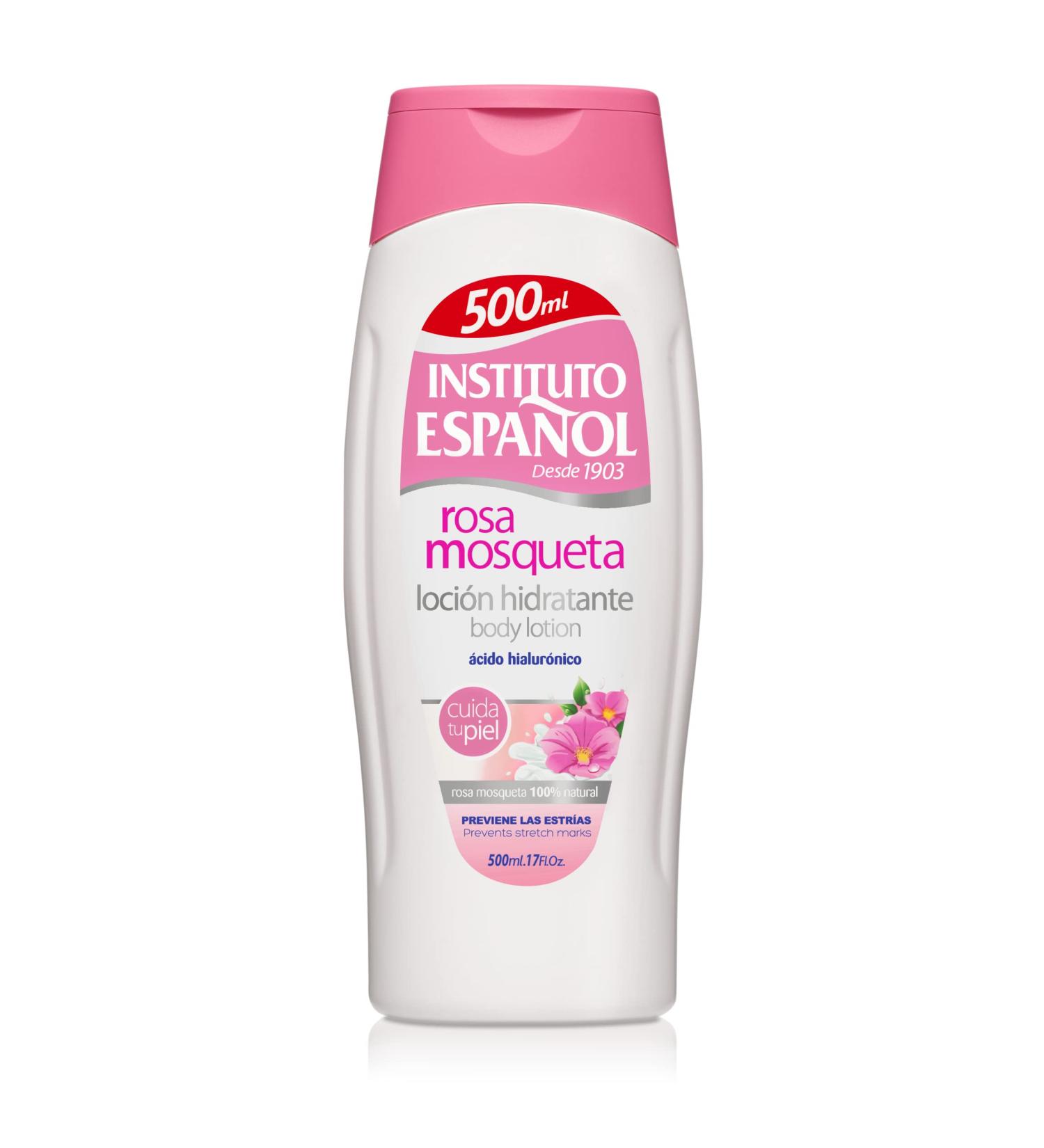 Instituto Espa ol Rosa Mosqueta Moisturising Milk 500 ml - Hydrating Skin Care for All Skin Types - Shop Internationally - Buy Online on GoSupps.com