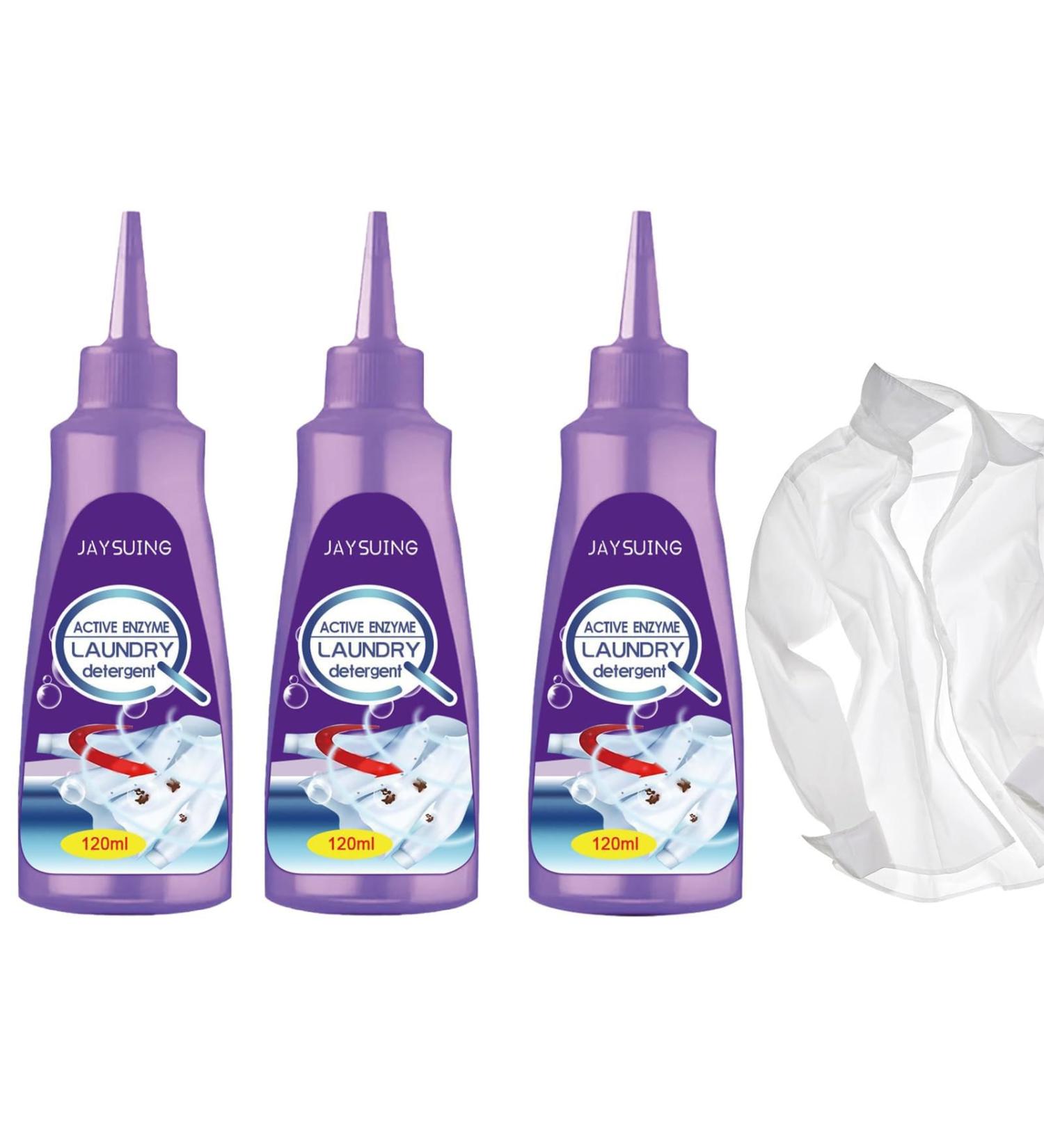 Active Enzyme Laundry Stain Remover Suitable for All Stains 120ml - Buy Online on GoSupps.com