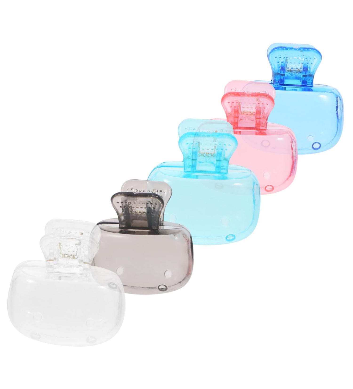 STOBAZA 5pcs Electric Toothbrush Caps - Travel Case Protection Covers - Assorted Colors - Compact Organizer for Toothbrush Heads - Buy Online on GoSupps.com
