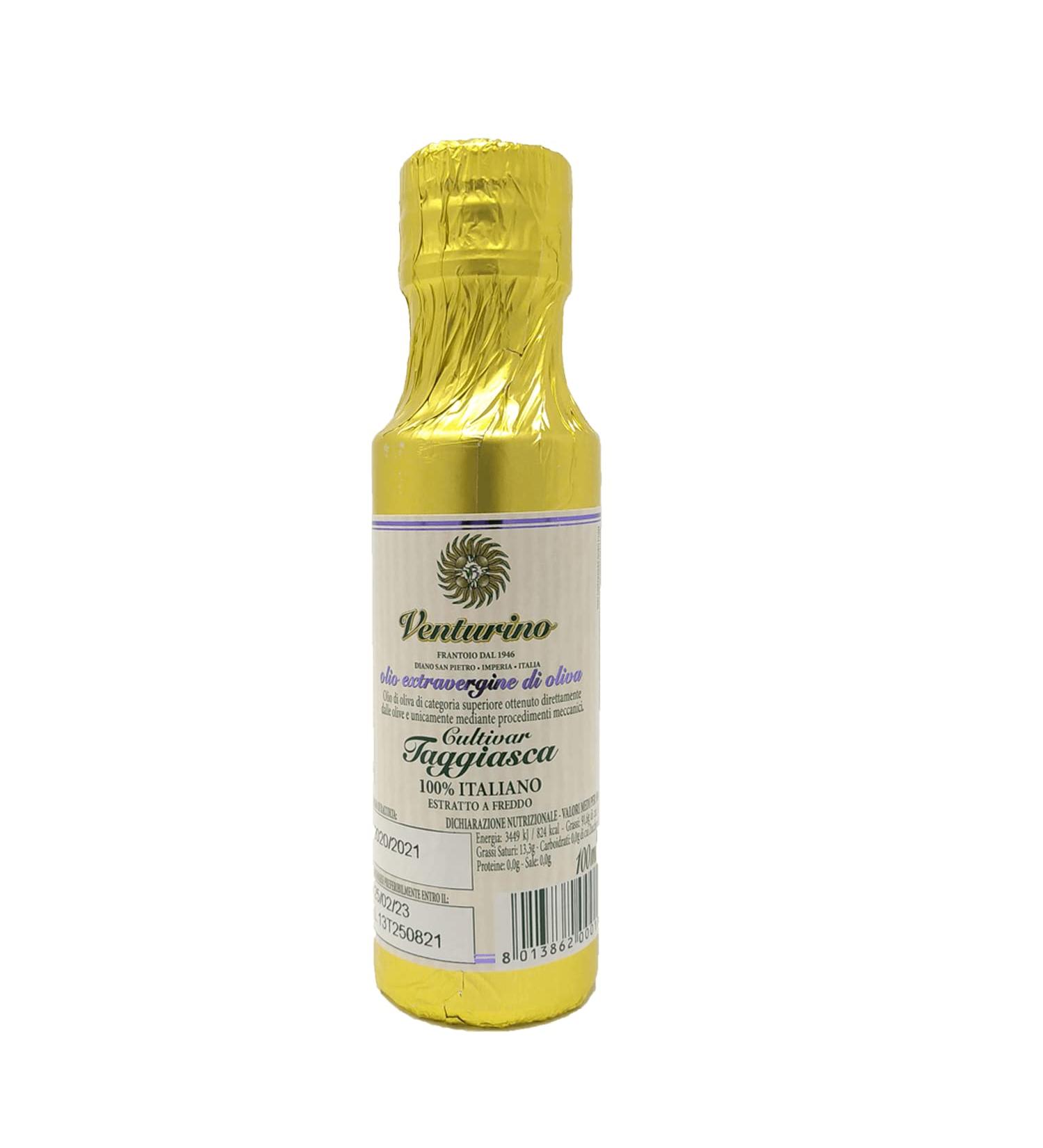 Frantoio Venturino extra virgin olive oil Taggiasca from Italy 100 ml
