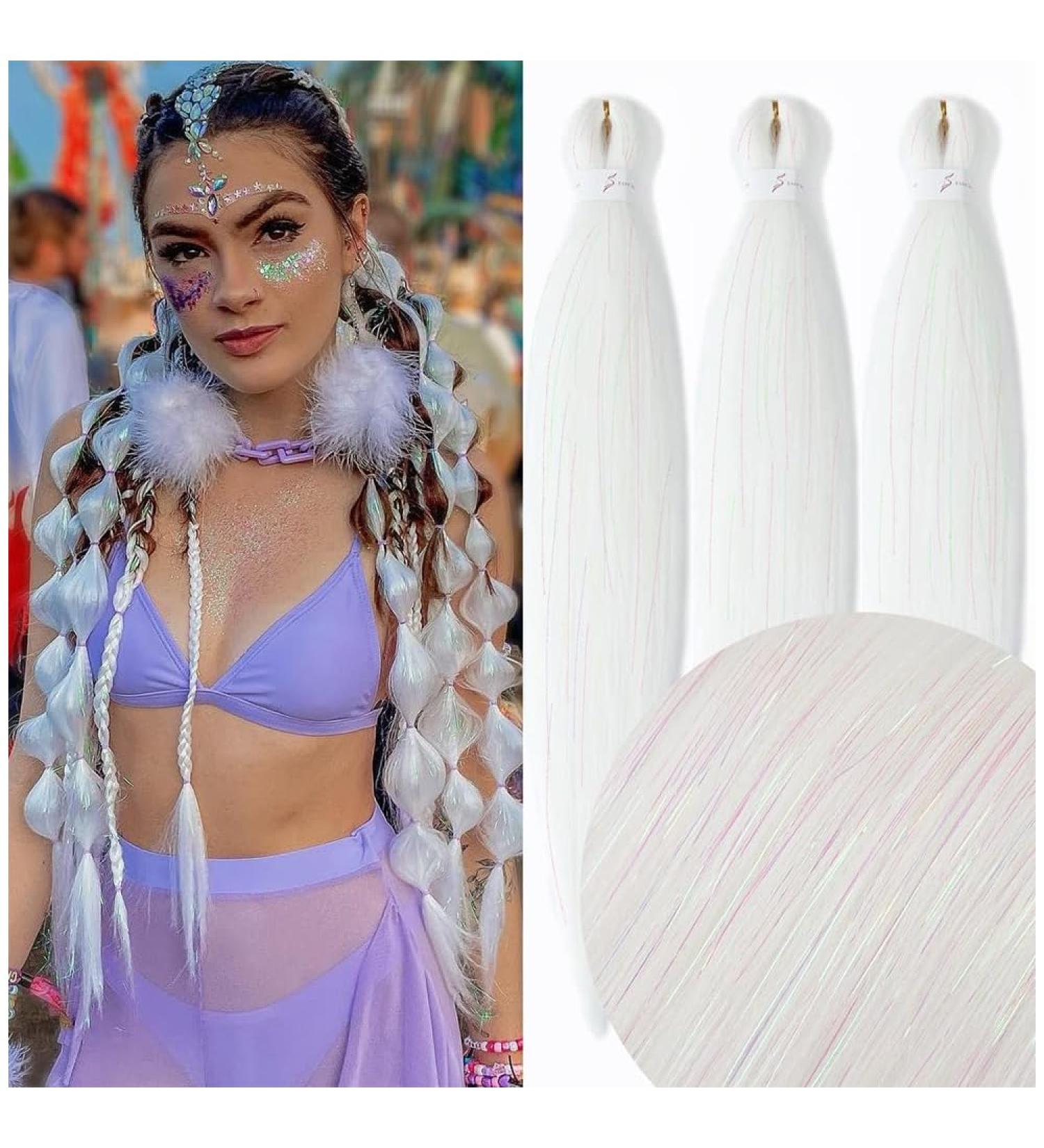 Premium 20 Inch Anti-Braiding Synthetic Hair Extensions - 3-Pack for Stylish Braiding Hairstyles - Buy Online on GoSupps.com