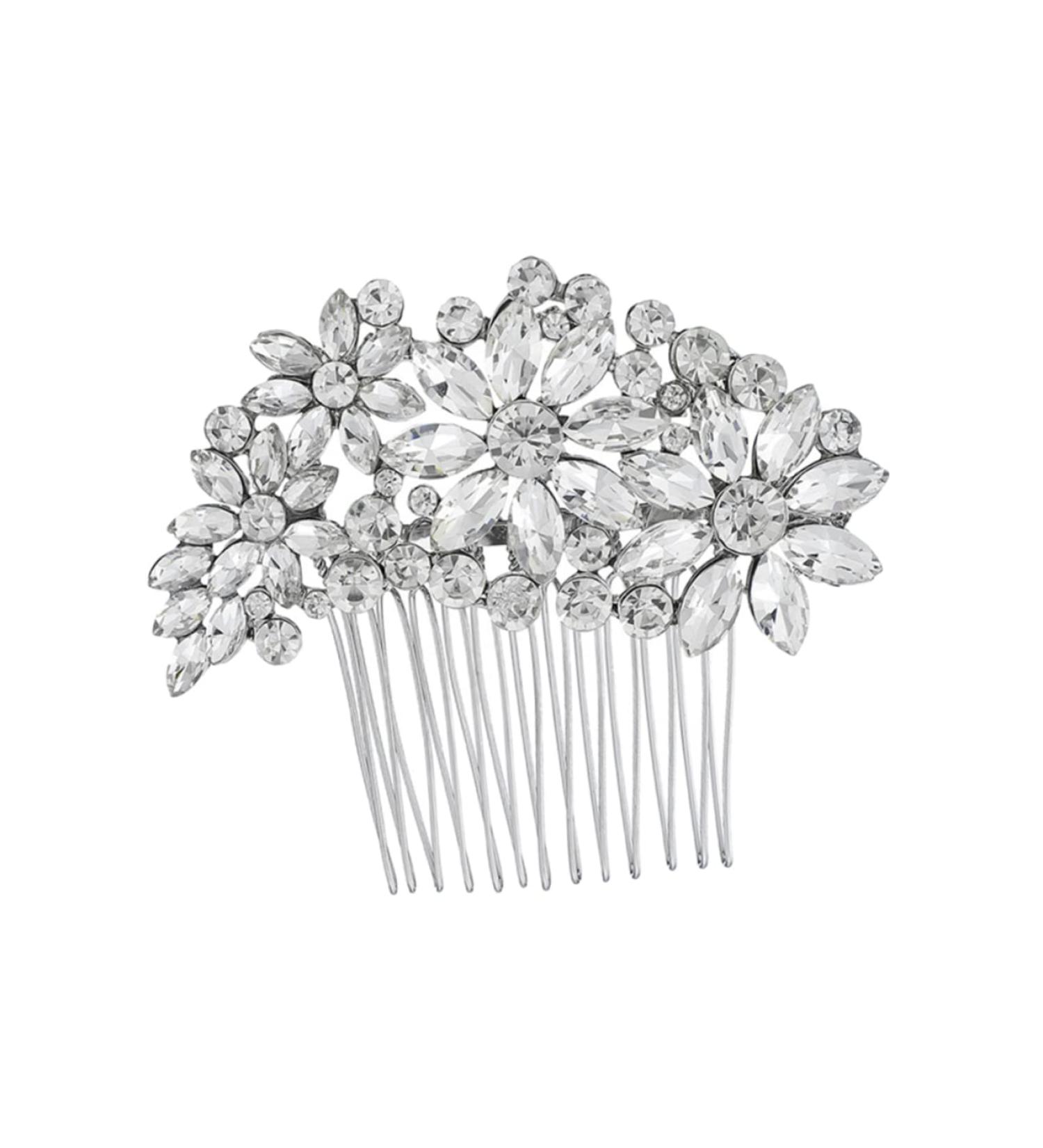 Angoily Hair Comb for Bride Pearl Veil Green Faux Fur Scrunchies Bride Hair Clip Pearl Hair Pin Pearl Hair Barrettes Bridal Veil Pearl Hair Clip Bride Comb Wedding Rhinestone - Buy Online on GoSupps.com