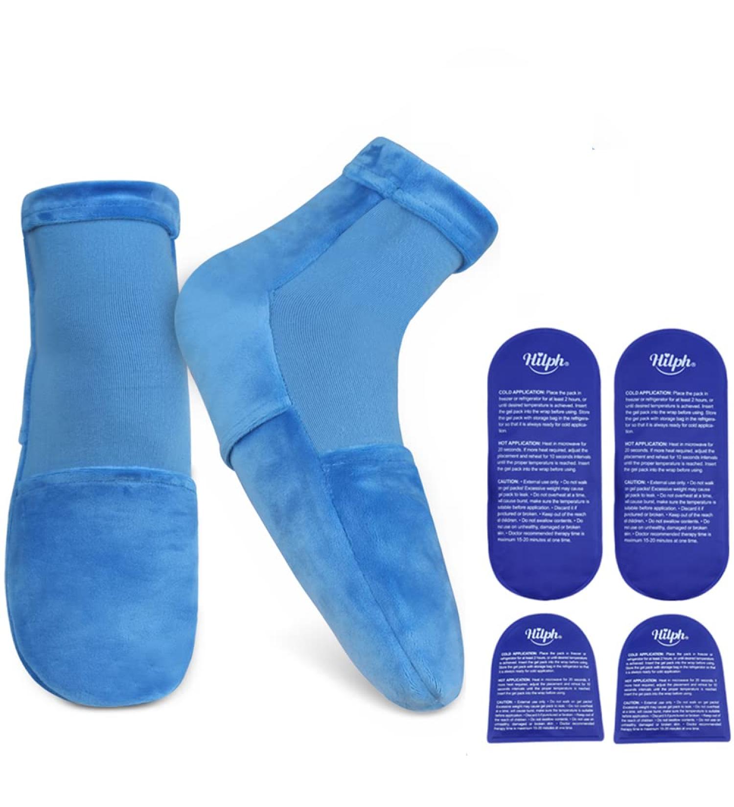 Hilph Cold Therapy Socks - Pain Relief for Neuropathy, Chemotherapy, Plantar Fasciitis - Large Size - Buy Online on GoSupps.com