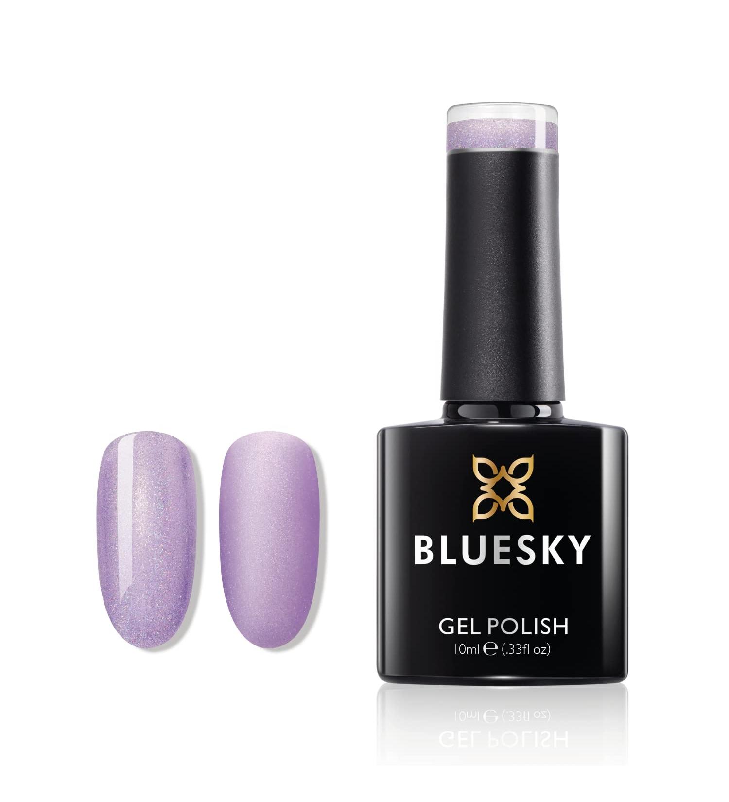 Bluesky Gel Nail Polish Fairy Godmother CH16 - Glitter Purple Durable for Splinter Festival - 10ml UV LED Drying Required - Buy Online on GoSupps.com