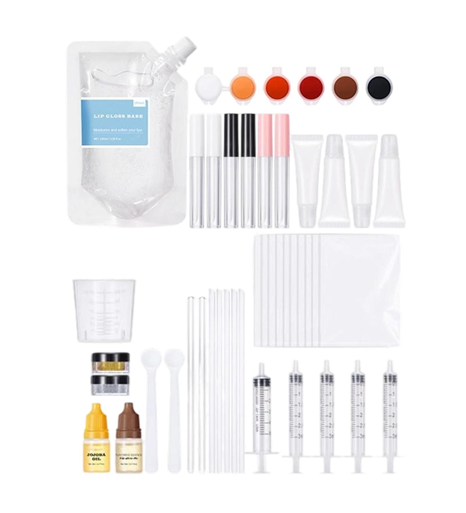  G n rique Lip Cream Making Kit | Beginner Lip Gloss Kit Moisturizing and Handmade Set for Beginners and Enthusiasts - Buy Online on GoSupps.com