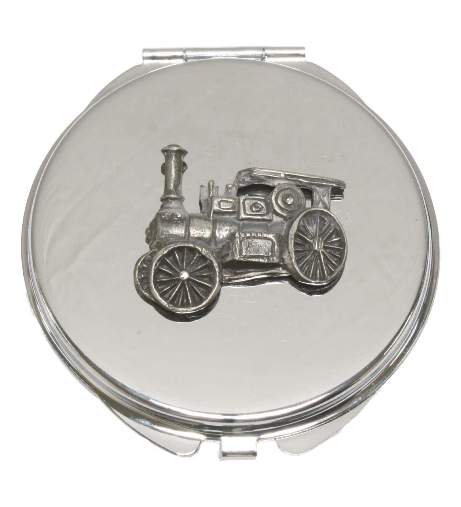 Steam Engine Compact Mirror Handbag Gift With Free Engraving 350 - Buy Online on GoSupps.com