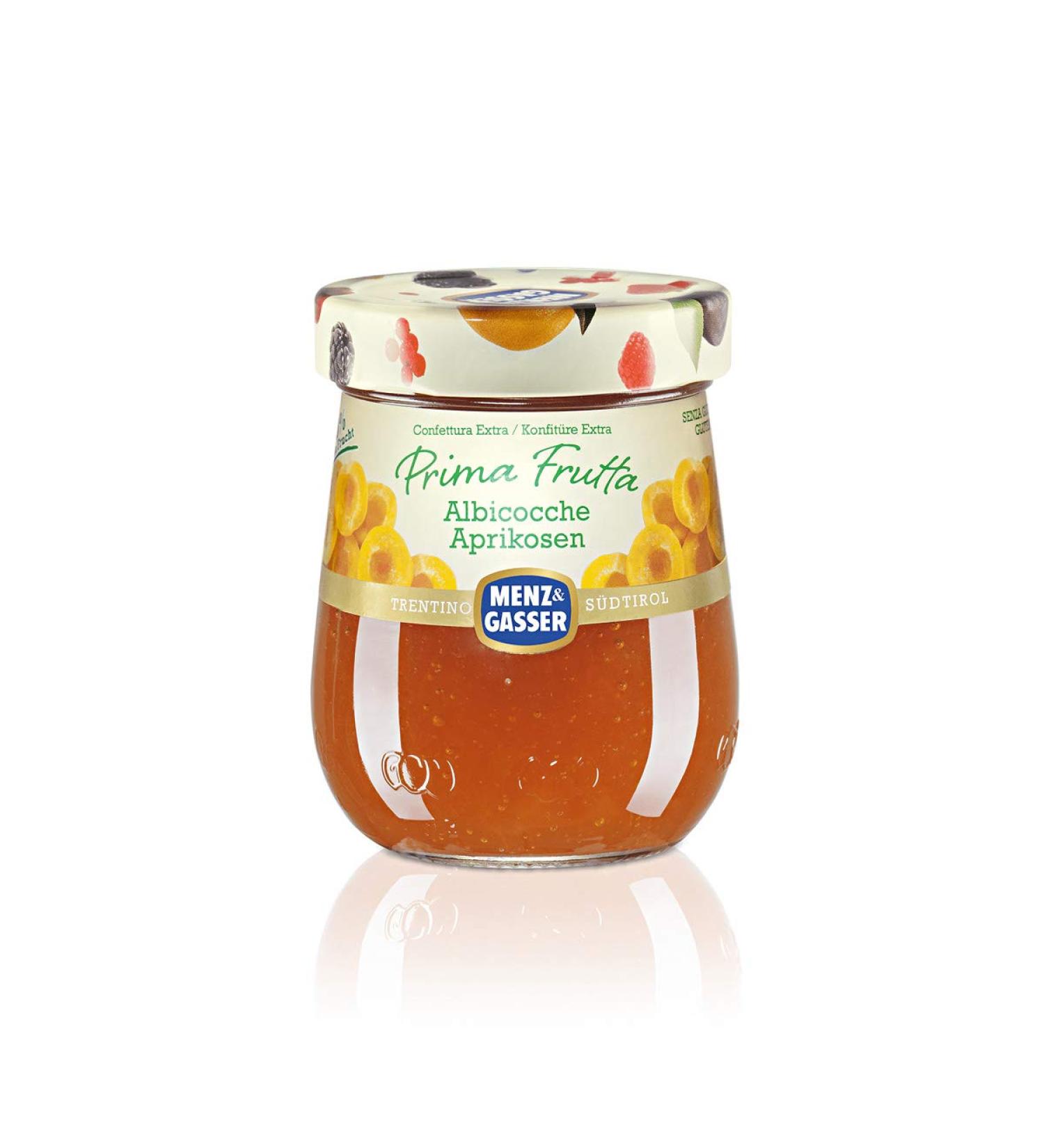 n.v. Menz et Gasser Prima Frutta Apricot Confiture Abricot Extra 340 g