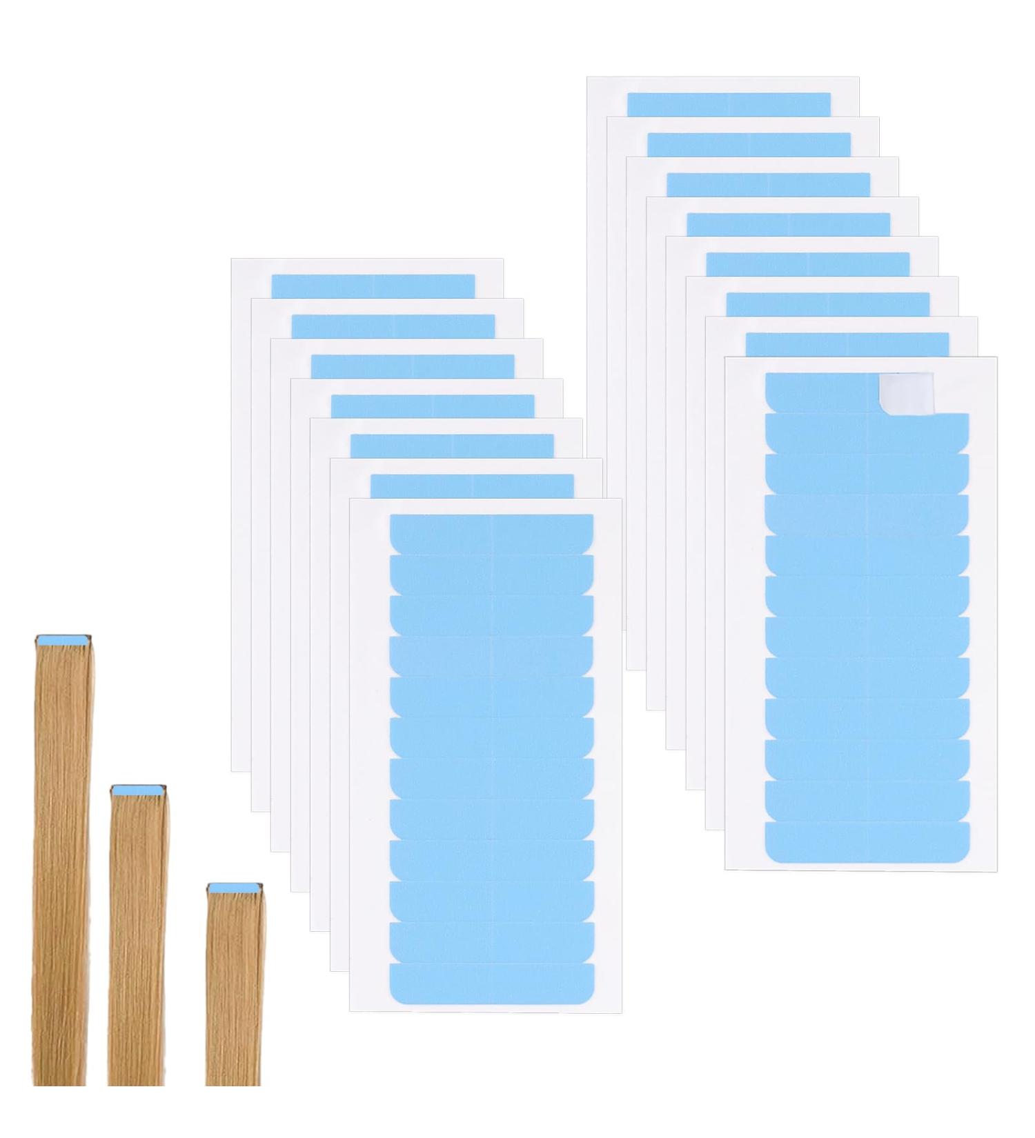 180 Pieces Double Sided Wig Tape for Lace Wigs - Waterproof & Residue-Free Hair Extension Adhesive Tabs | 4x0.8cm - Buy Online on GoSupps.com