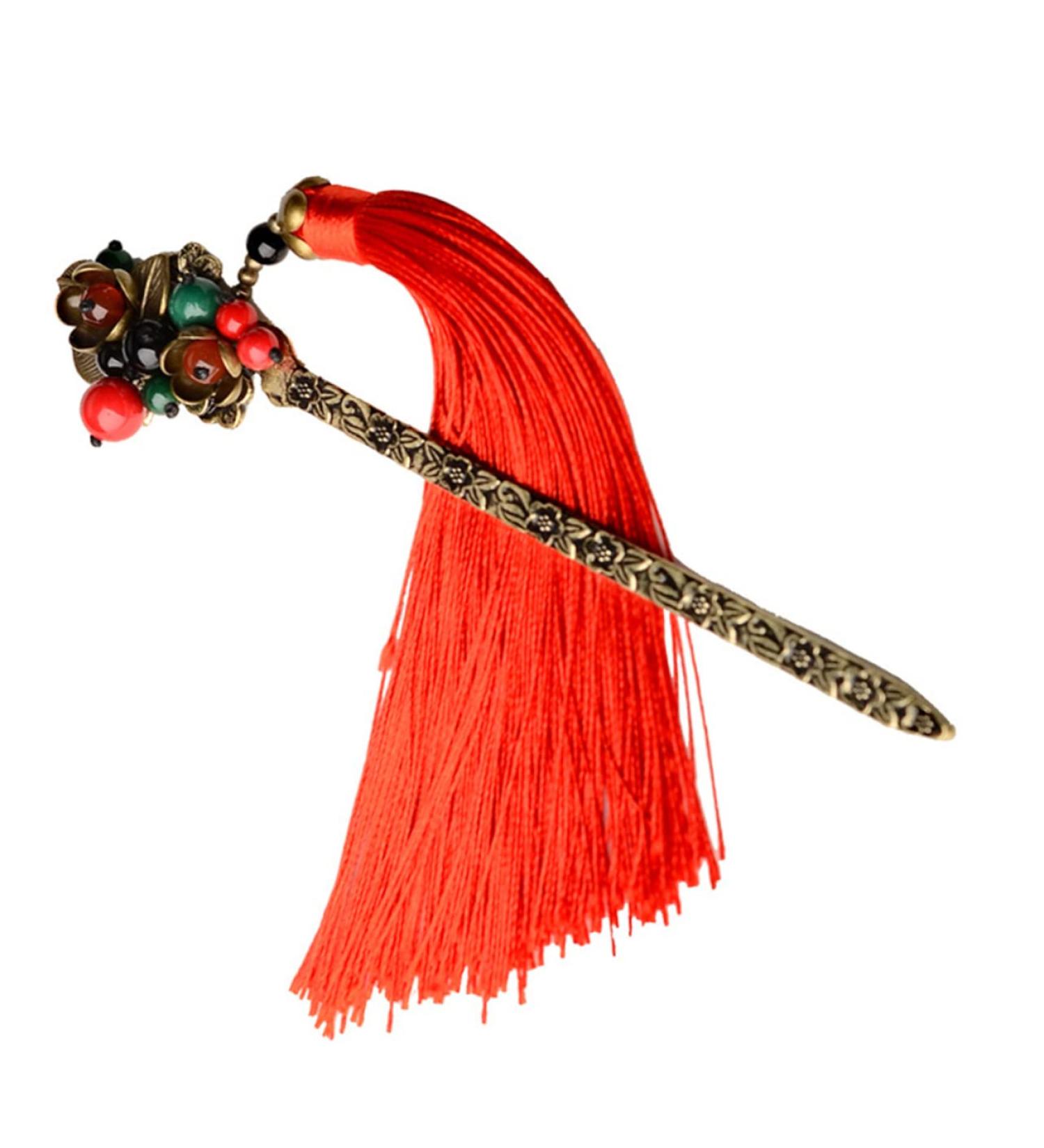 Mikinona Hairpin Vintage Decor Chinese Vintage Hair Clips Chinese Hair Chopstick Chinese Hair Accessories Hair Bun Stick Hanfu Hair Sticks Chinese Hair Forks Classic Alloy Woman Metal - Buy Online on GoSupps.com