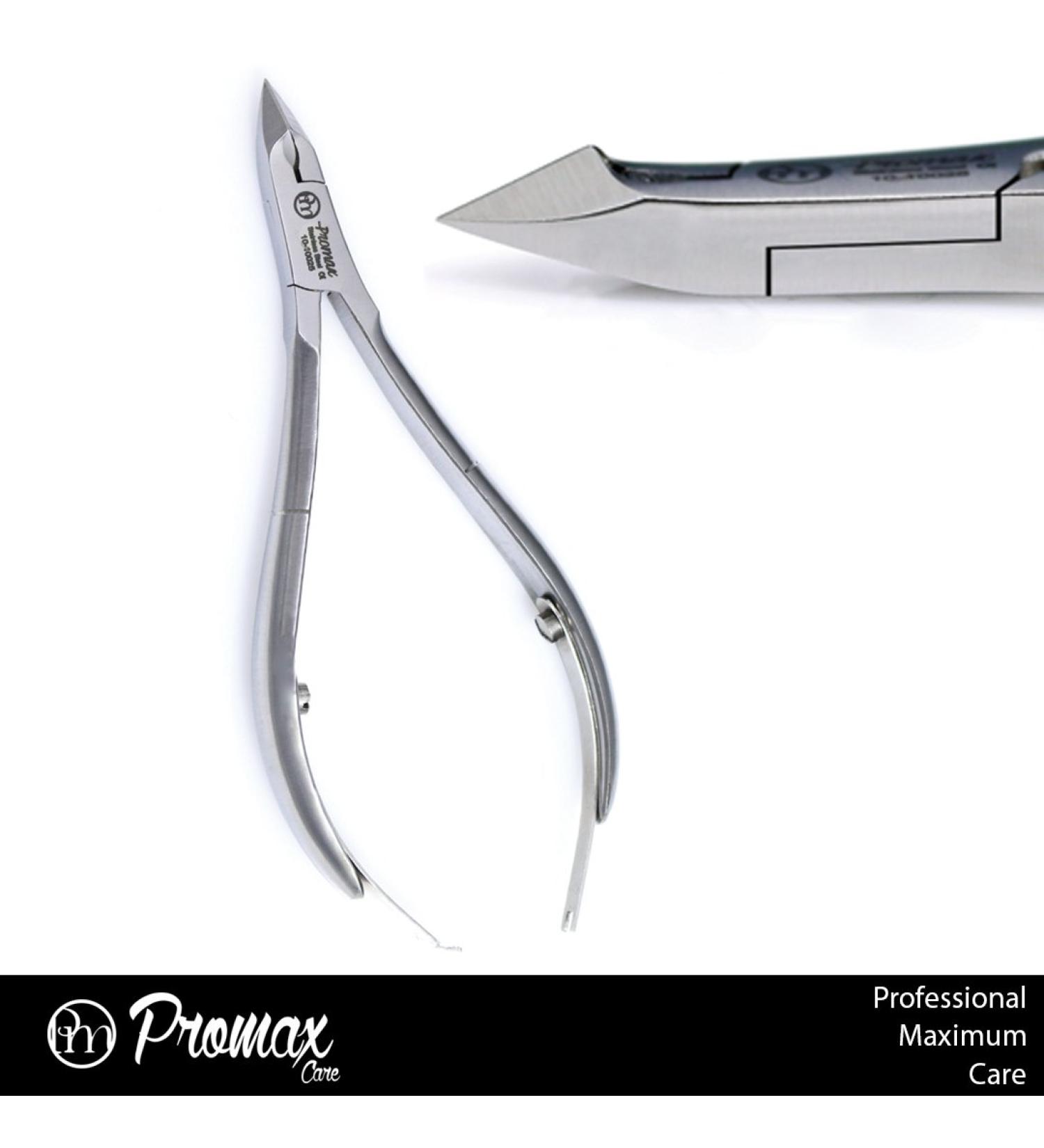 ProMax Professional Grade Cuticle Nipper/Cuticle Cutter/Clipper Made of High Grade Stainless Steel Brush Finish-Flat- Double Spring For Nail Art Tool and Manicure/Pedicure (Full Jaw)10-10027 - Buy Online on GoSupps.com