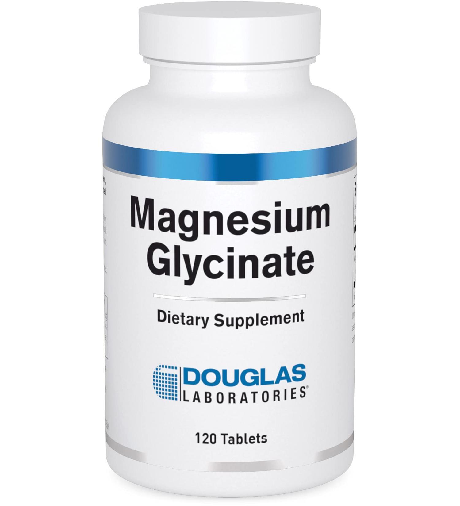 Douglas Laboratories - Magnesium Glycinate - Supports Normal Heart Function and Bone Formation - 120 Capsules 120 Count (Pack of 1) - Buy Online on GoSupps.com