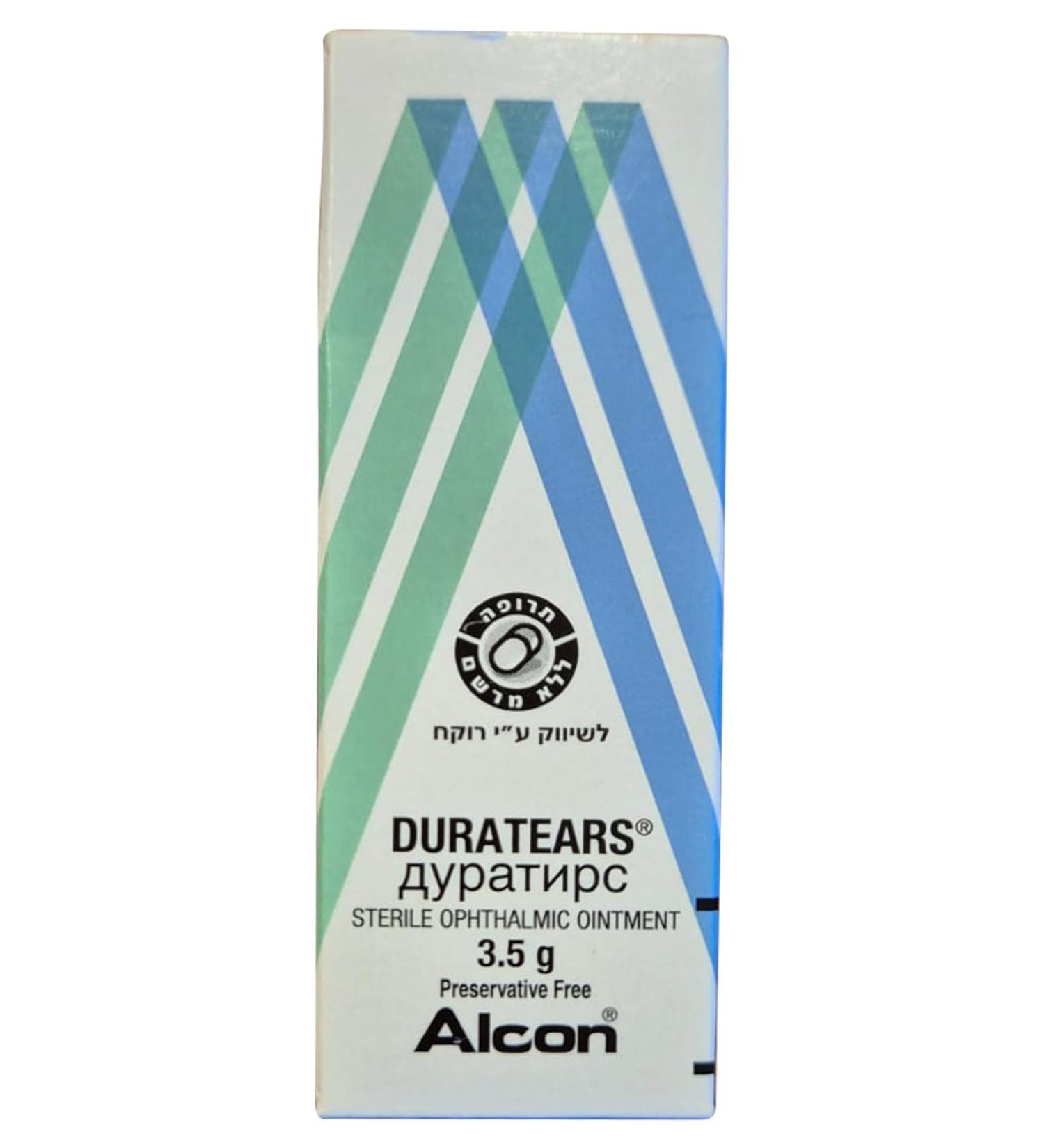 Duratears Eye Ointment for Dry Eyes - 3.5g | Soothing Relief for Dry Eyes | International Shipping - Buy Online on GoSupps.com