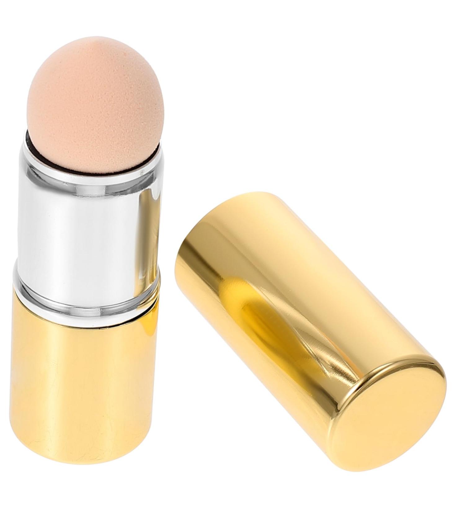 MAGICLULU Volcanic Stone Oil-absorbing Ball Oil Absorption Stick Massaging Volcanic Stone Volcanic Roller for Face Oil-absorbing Volcanic Stone Bead Skin Care Volcanic Stone Facial Massager 8.30X2.30X2.30CM Golden - Buy Online on GoSupps.com