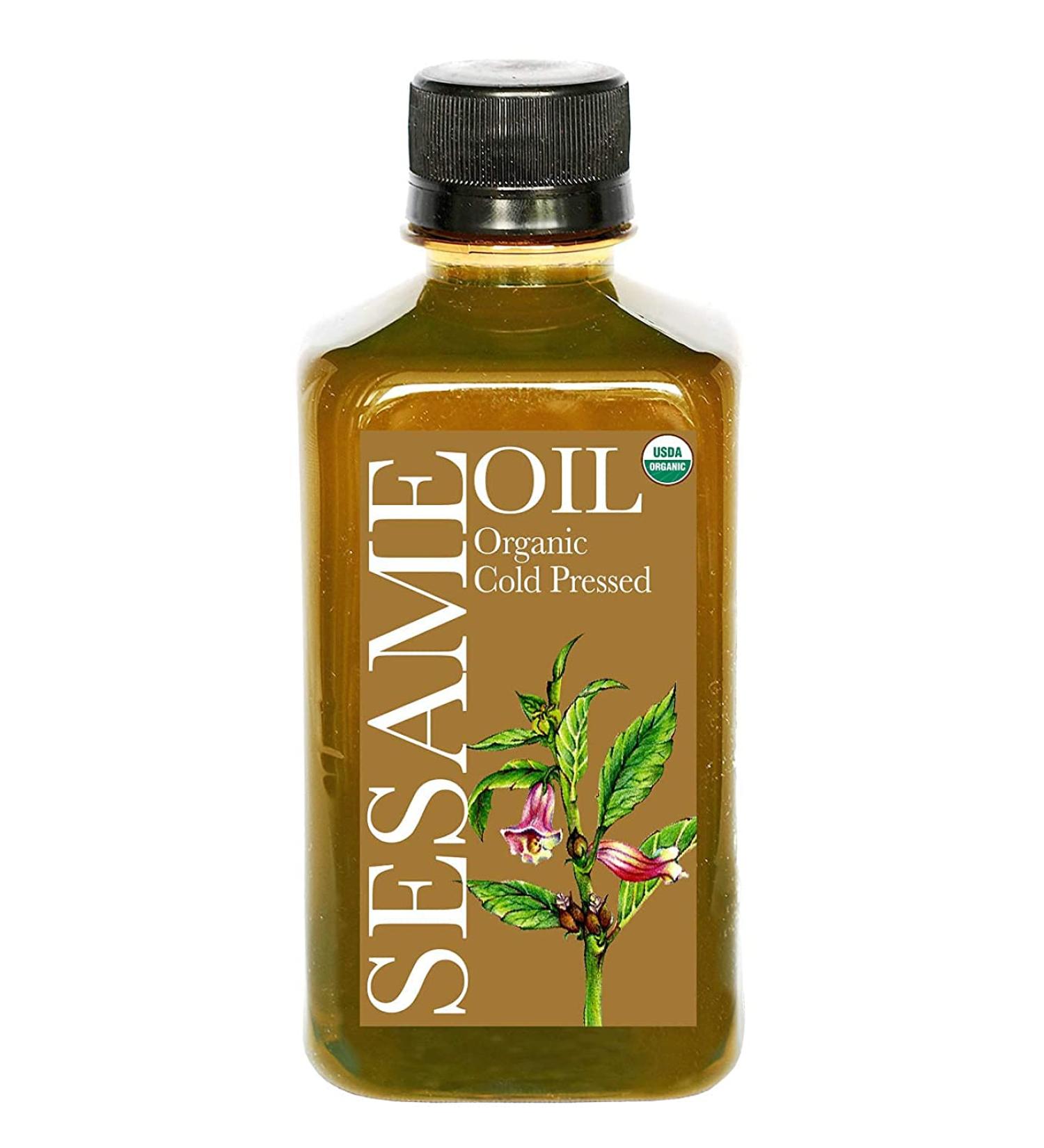 Daana Organic Sesame Oil for Skin - 350 ml Extra Virgin Cold Pressed - Buy Online on GoSupps.com