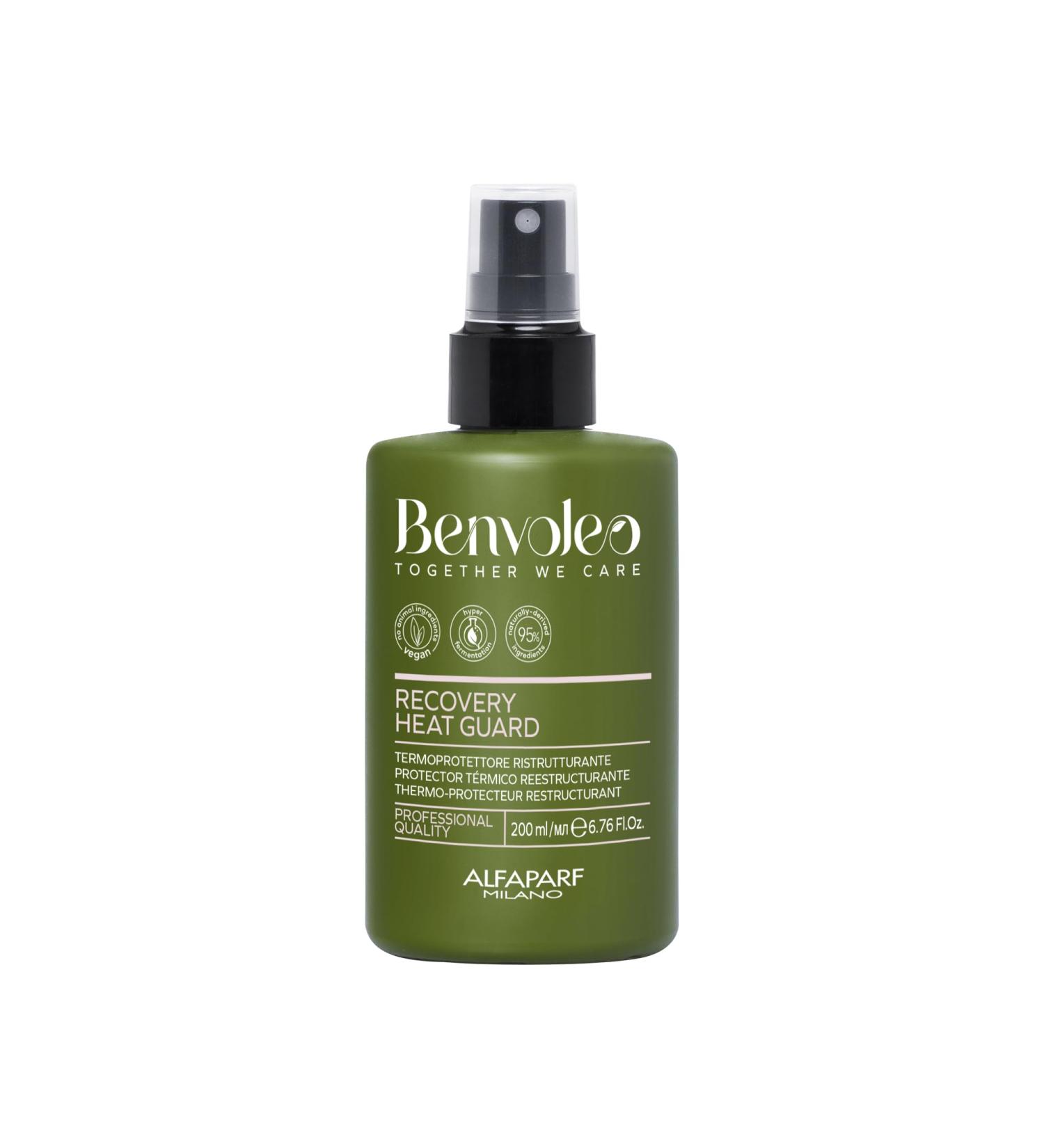 Alfaparf Milano Benvoleo Recovery Heat Guard - Vegan Thermal Protector for Damaged Hair - Sustainable Hair Care - 6.76 FL. Oz - Buy Online on GoSupps.com