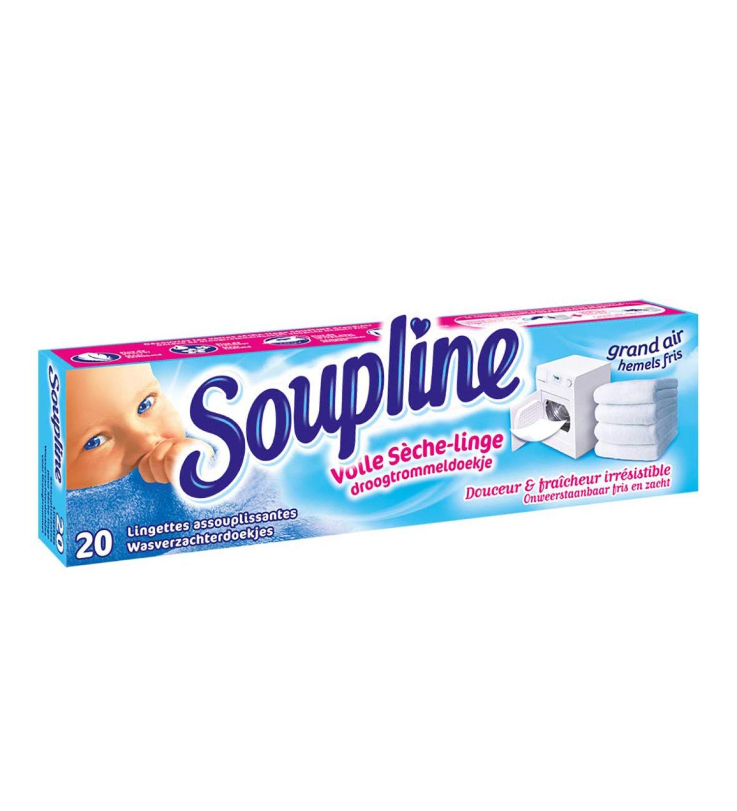 Soupline Laundry Grand Air - 20 Pieces | Lot de 4 | International Shipping Available - Buy Online on GoSupps.com