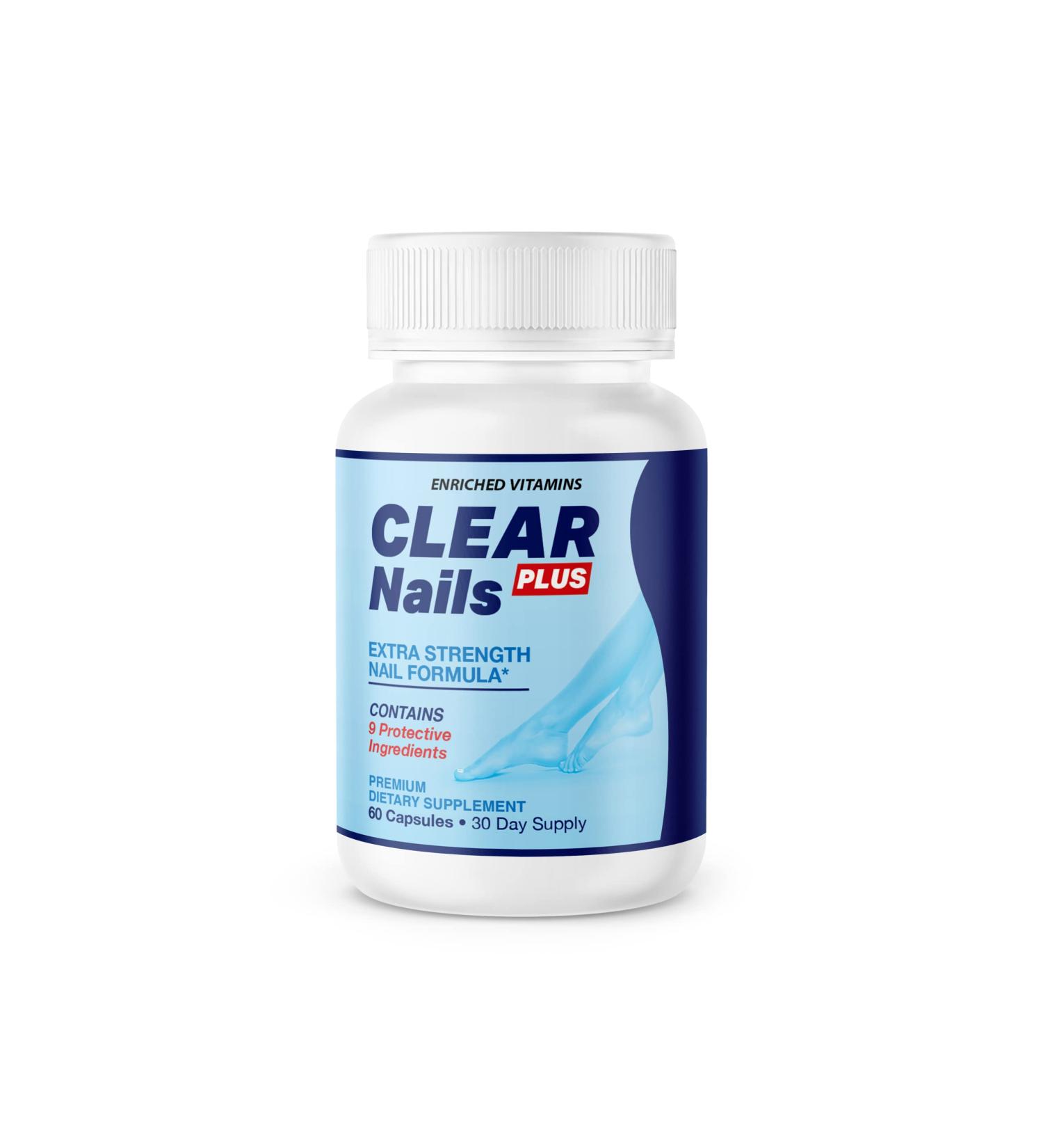 Clear Nails Plus Extra Strength Nail Fungus Treatment - 30 Day Supply - Buy Online on GoSupps.com