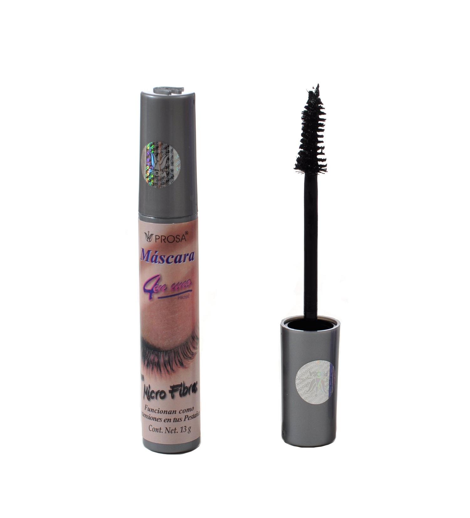 Prosa Mascara 4 En 1 Con Micro Fibras Made In Mexico 0.45 Ounce (Pack of 1)