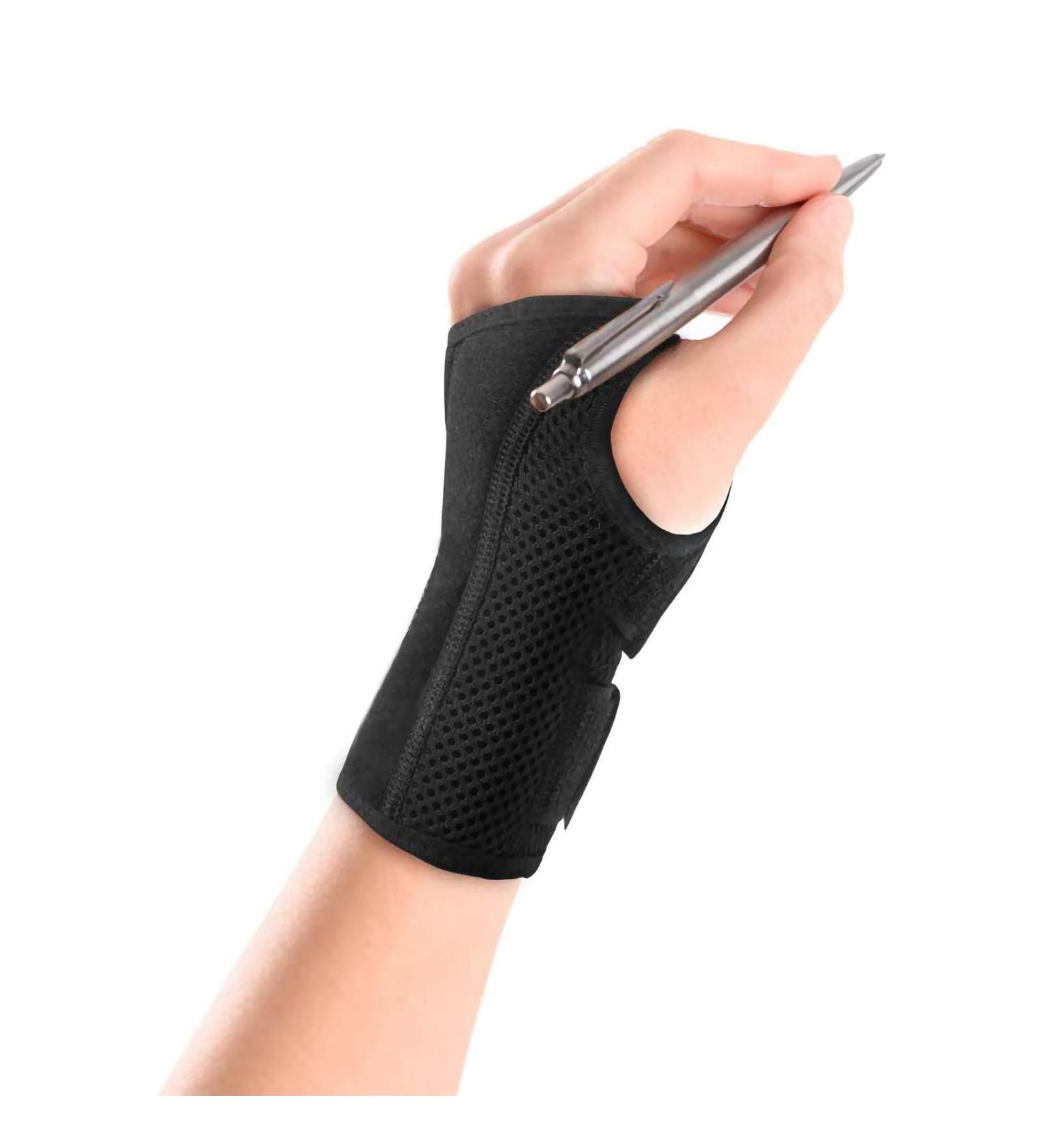 Buy L Size Left Hand Wrist Brace for Carpal Tunnel - Supports Sports & Bowling | Durable Wrist Guard & Splint for Men & Women - Buy Online on GoSupps.com